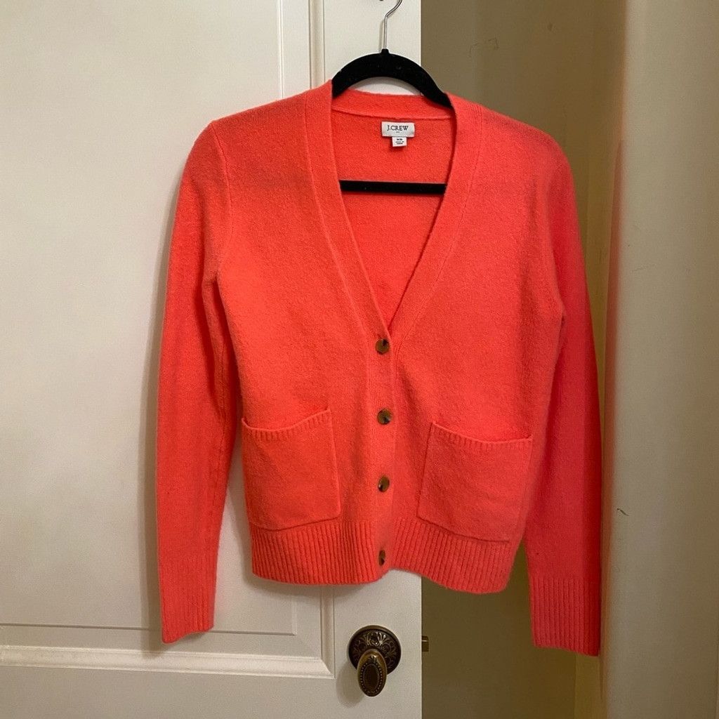 J.Crew J.Crew Factory V-neck Cardigan Sweater Size XS / US 0-2 / IT 36-38 - 3 Thumbnail