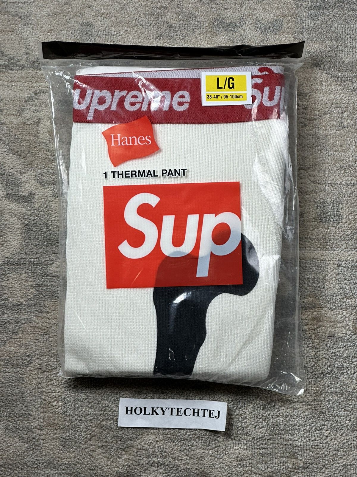 Supreme x Hanes Bones Thermal Pant 1Pack Supreme Hanes Bones