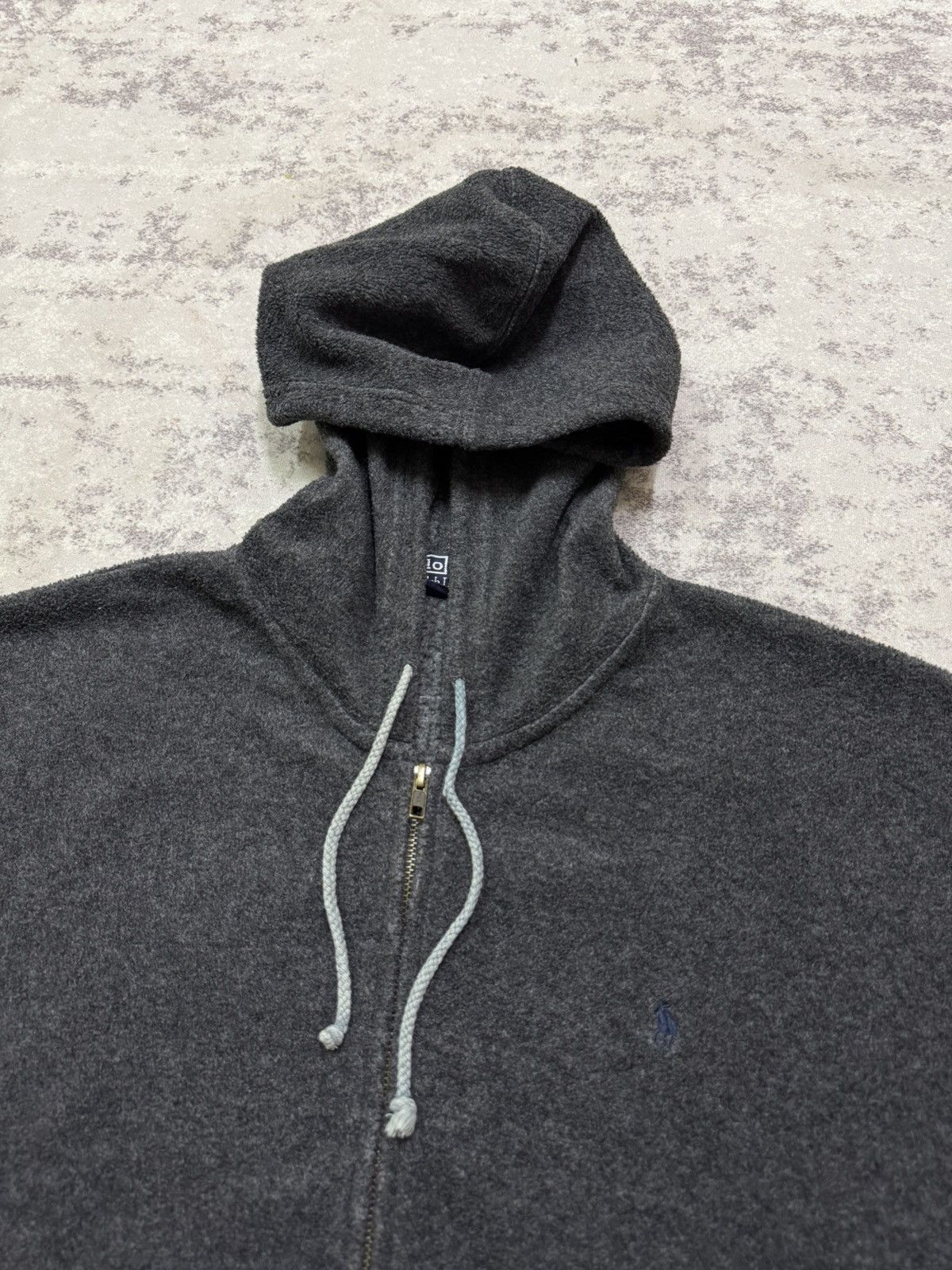 Polo Ralph Lauren Vintage Polo by Ralph Lauren Small Pony Fleece Sweater Hodie Size US XL / EU 56 / 4 - 6 Thumbnail