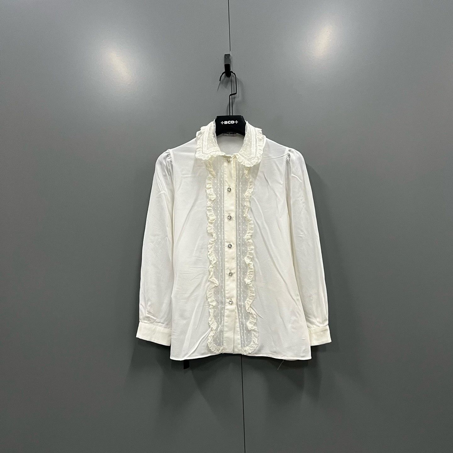 Miu Miu Miu Miu Beige Button Up it_36 Women Size XS / US 0-2 / IT 36-38 - 1 Thumbnail