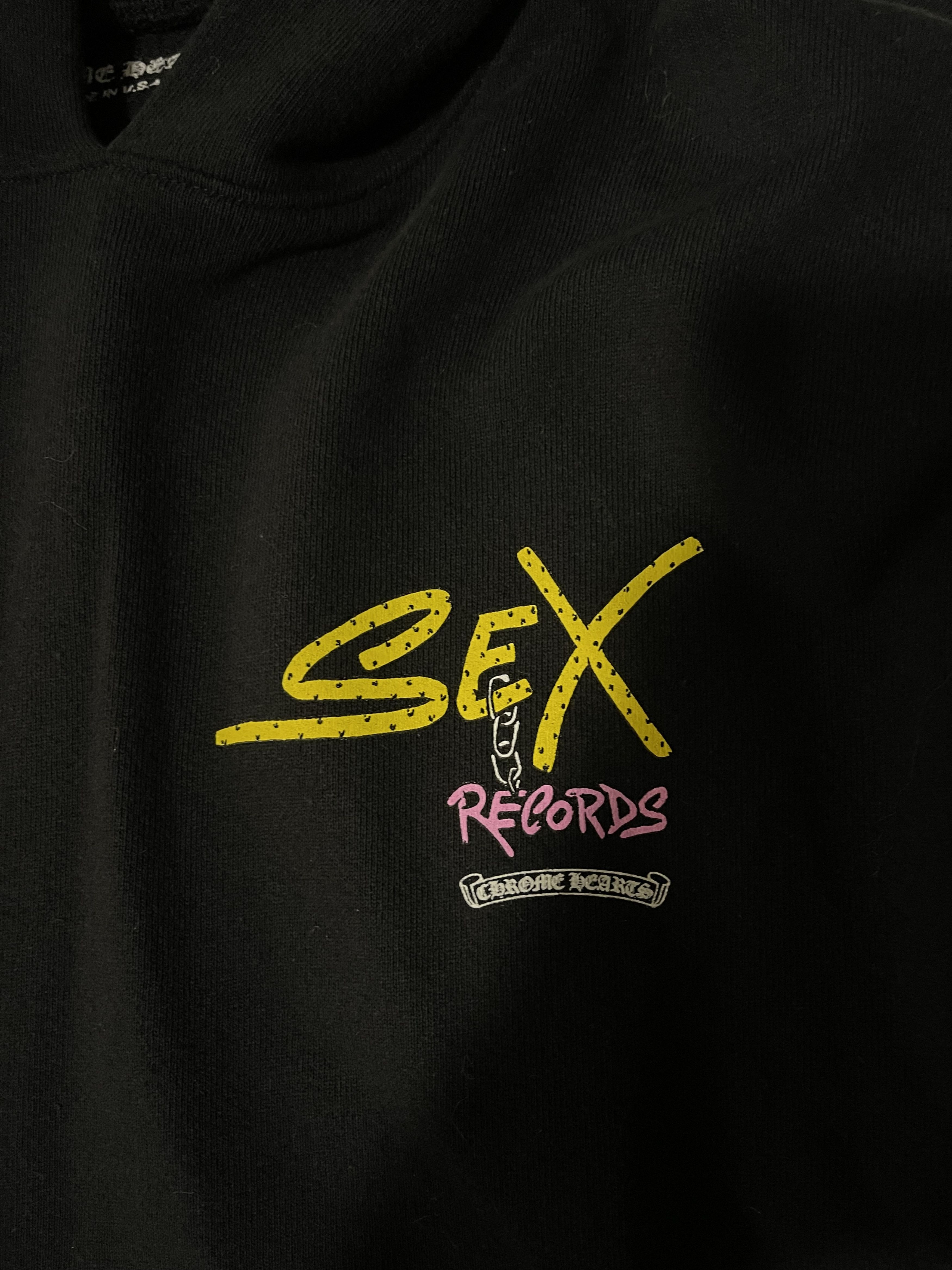 Chrome Hearts × Matty Boy Chrome Hearts Mattyboy Sex record hoodie Size US M / EU 48-50 / 2 - 5 Thumbnail
