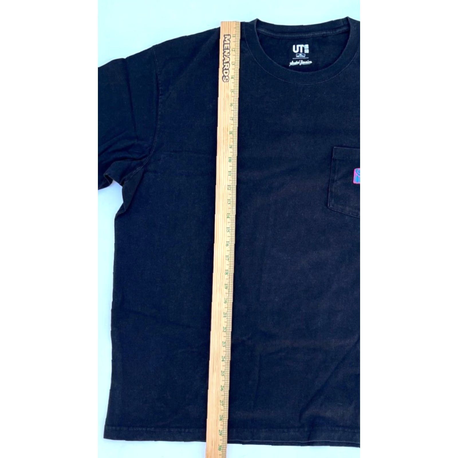 Uniqlo UNIQLO Men’s Pocket Tee Black XL Andre Saraiva T-Shirt Size US XL / EU 56 / 4 - 7 Thumbnail