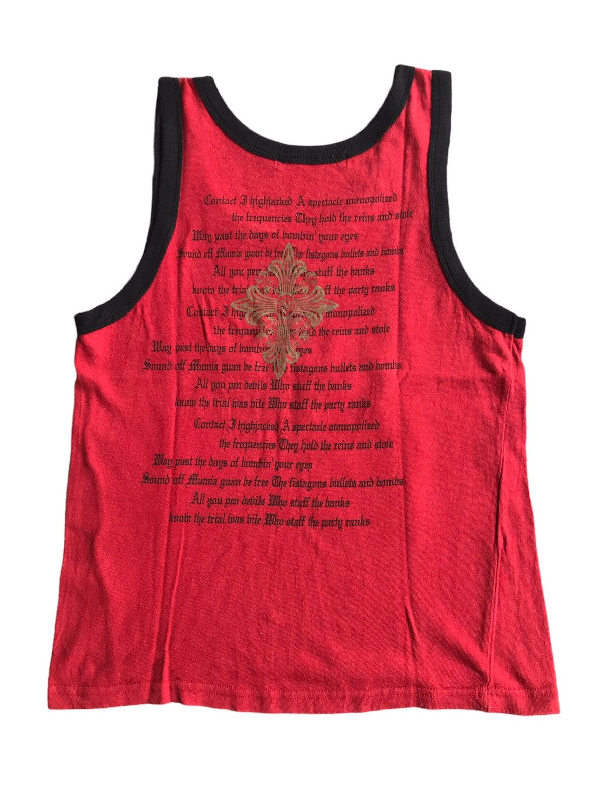14th Addiction Y2K Craps Poem Tanktop Size US M / EU 48-50 / 2 - 2 Thumbnail