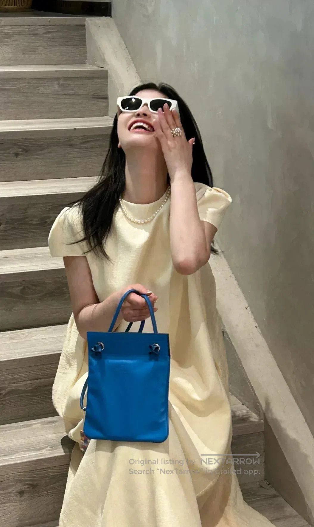 Hermes Hermes Aline Mini Blue Crossbody Bag. Size ONE SIZE - 8 Thumbnail