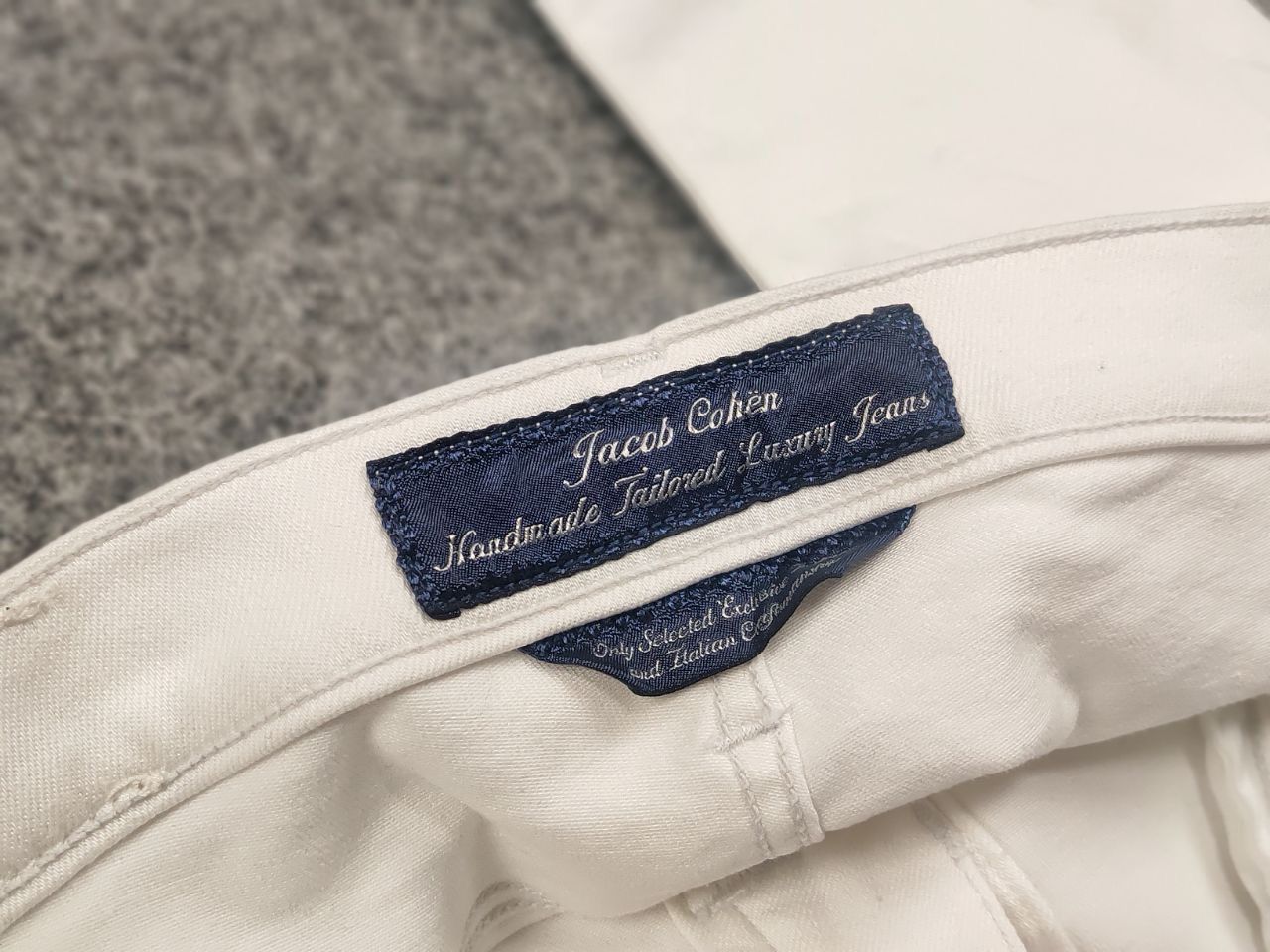 Jacob Cohen Jacob Cohen Design kimberly classic Slim White Denim Jeans Size 29" - 13 Thumbnail