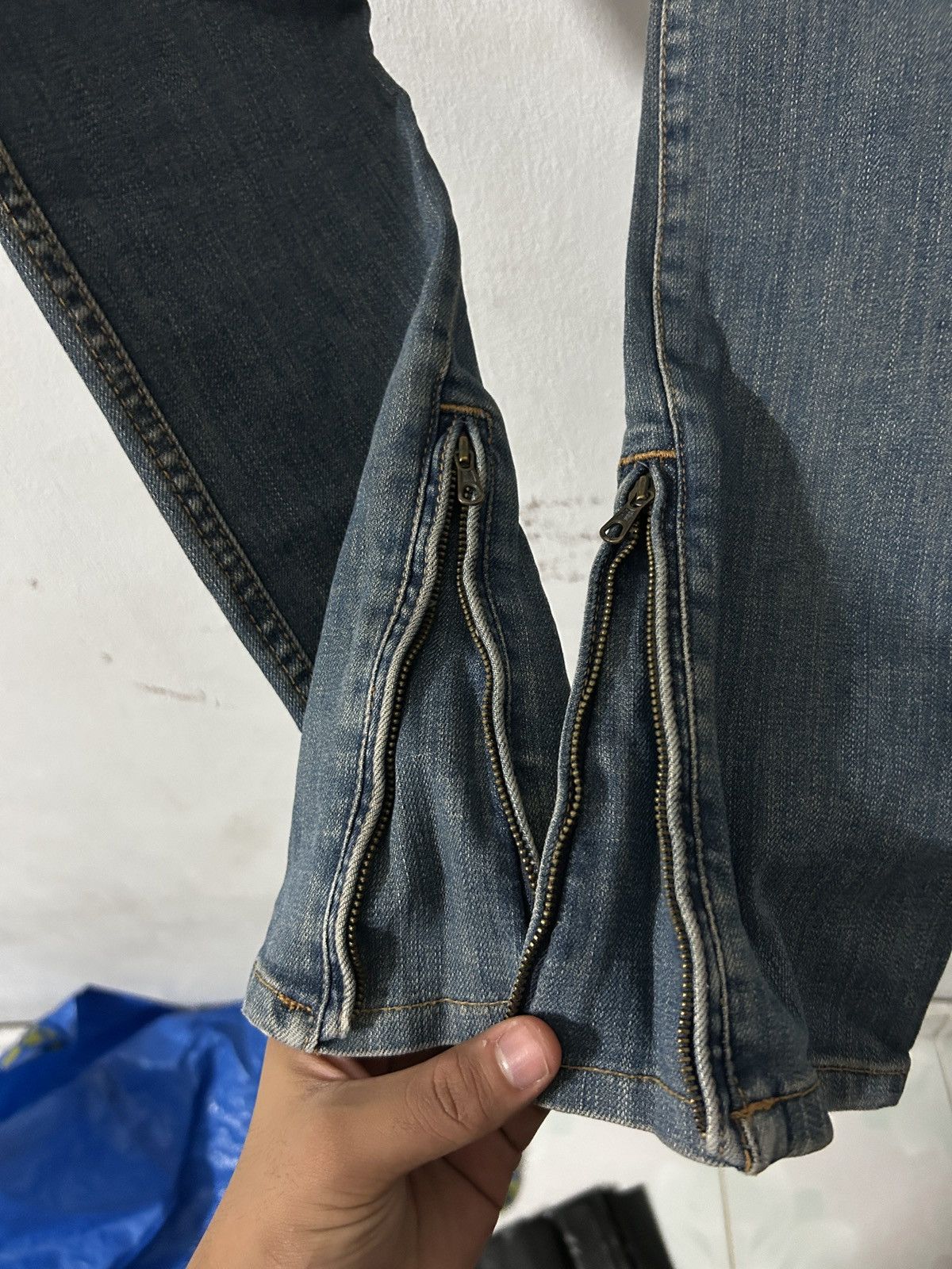 GOA 2000’s G.O.A mud wash biker jeans Size US 30 / EU 46 - 5 Thumbnail