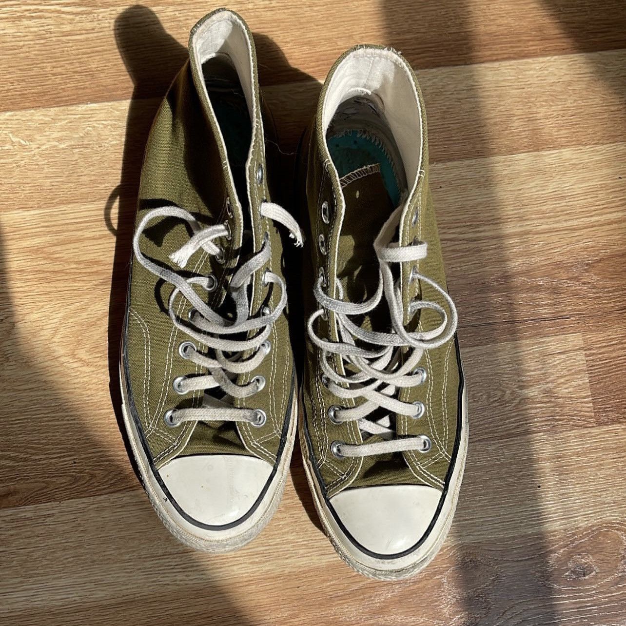 Converse Olive Chuck 70 converse | Grailed