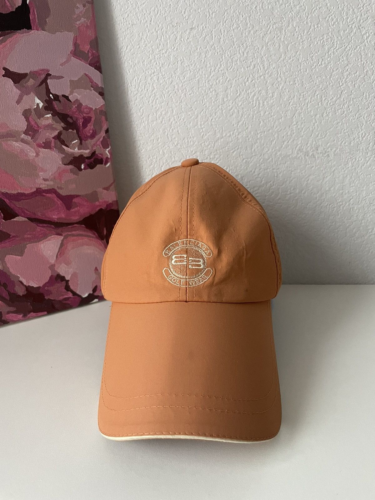 Balenciaga Archive 90’s Golf Wear Vintage Hat Caps Logo BB