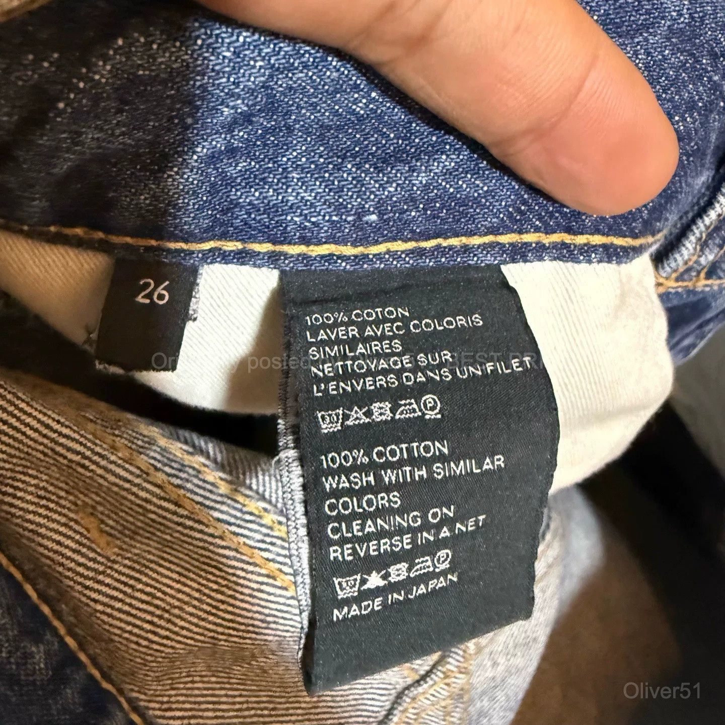 Celine Celine Popular Nameplate Chain Jeans Size 26 BFAJNOP519 Size 26" / US 2 / IT 38 - 4 Thumbnail