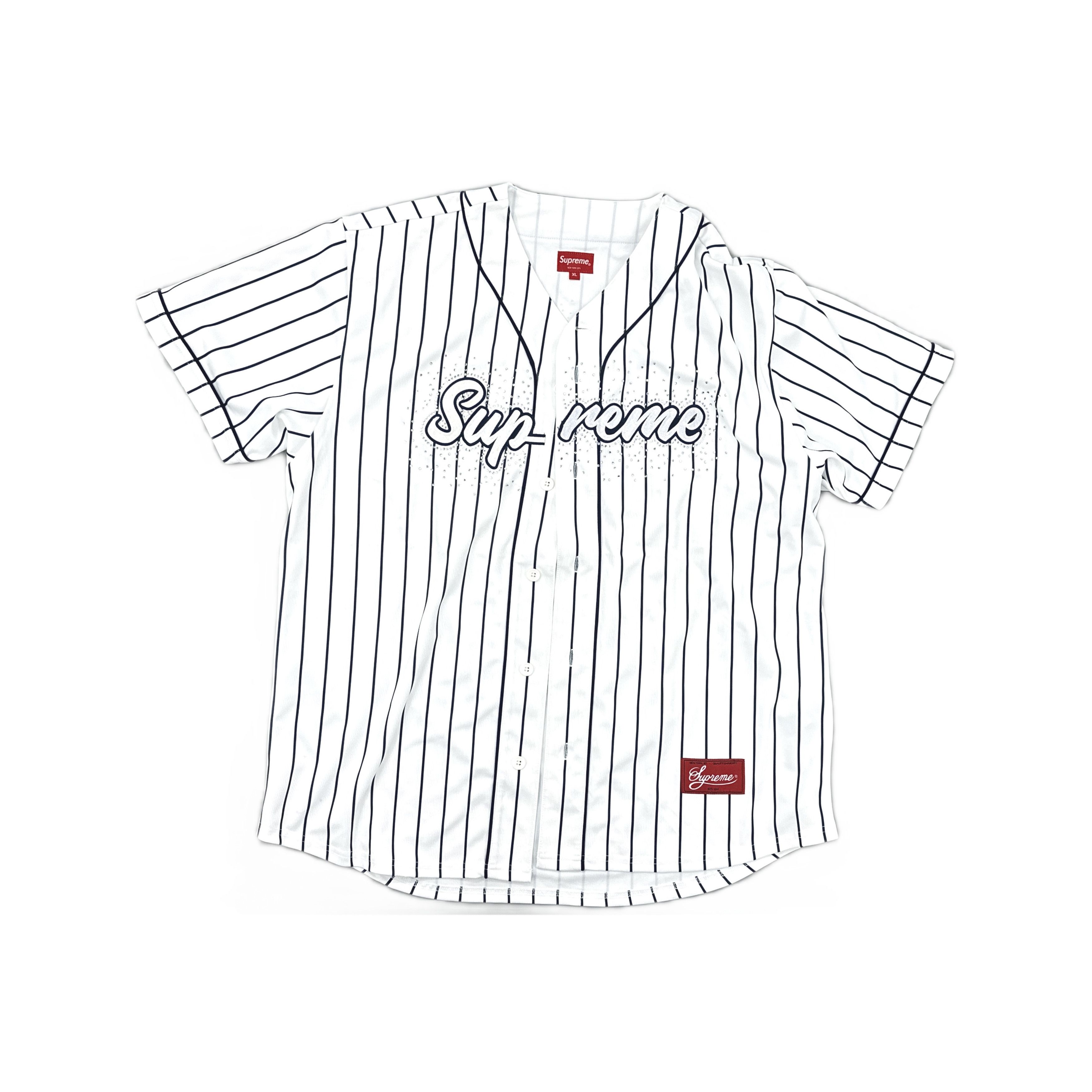Supreme Supreme Ultrasuede Mesh Baseball Jersey | Grailed