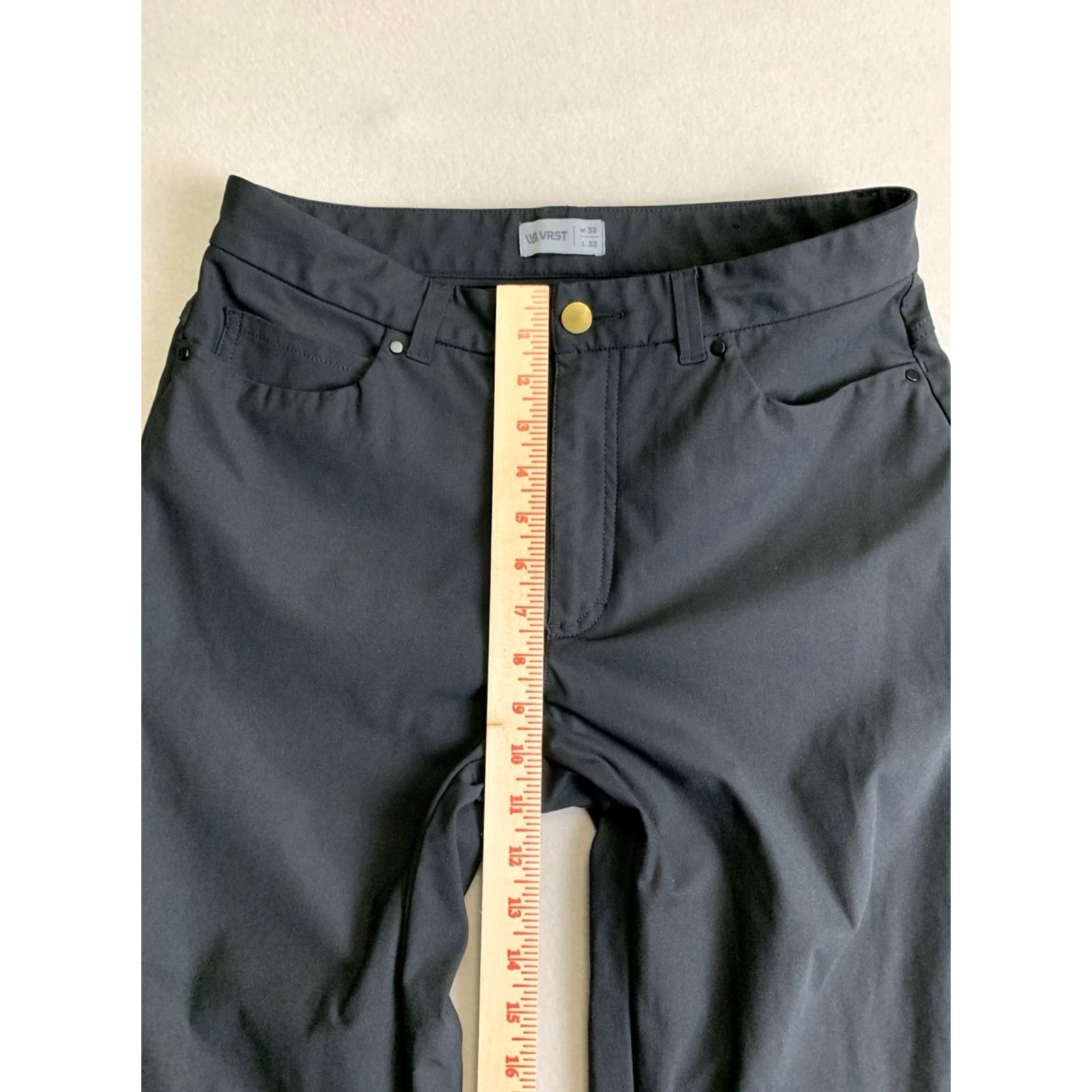 Vintage VRST Pants Mens 32x32 Black Limitless 5 Pocket Golf Commuter Tech Shirt Size US 32 / EU 48 - 6 Thumbnail