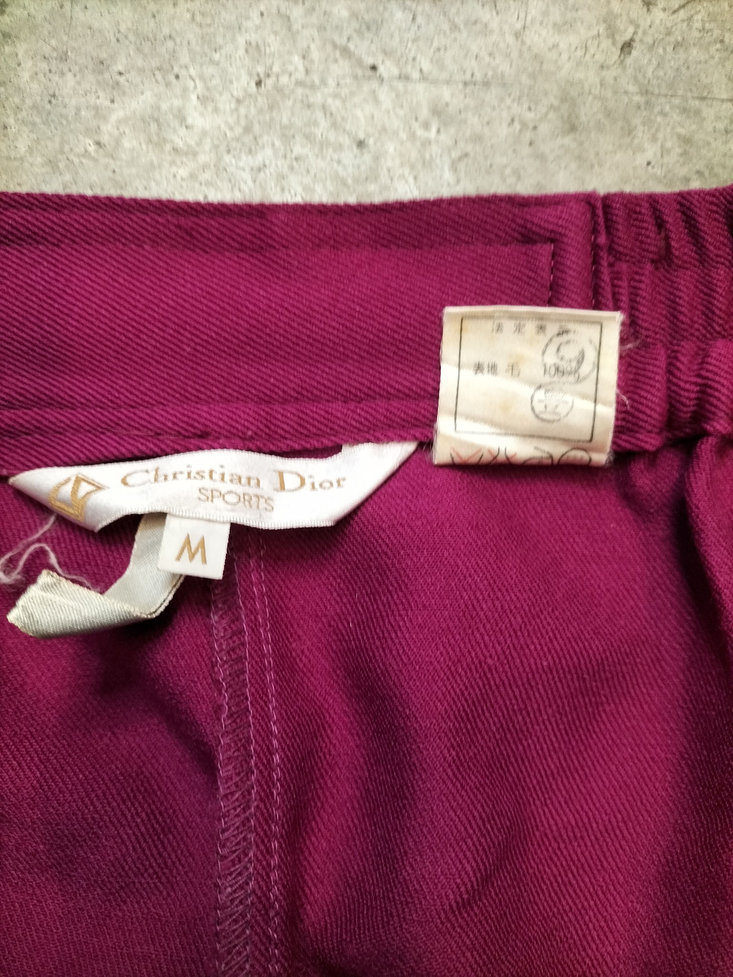 Christian Dior Monsieur Christian Dior Sport Pants Pink Size 24" / US 00 / IT 34 - 4 Thumbnail