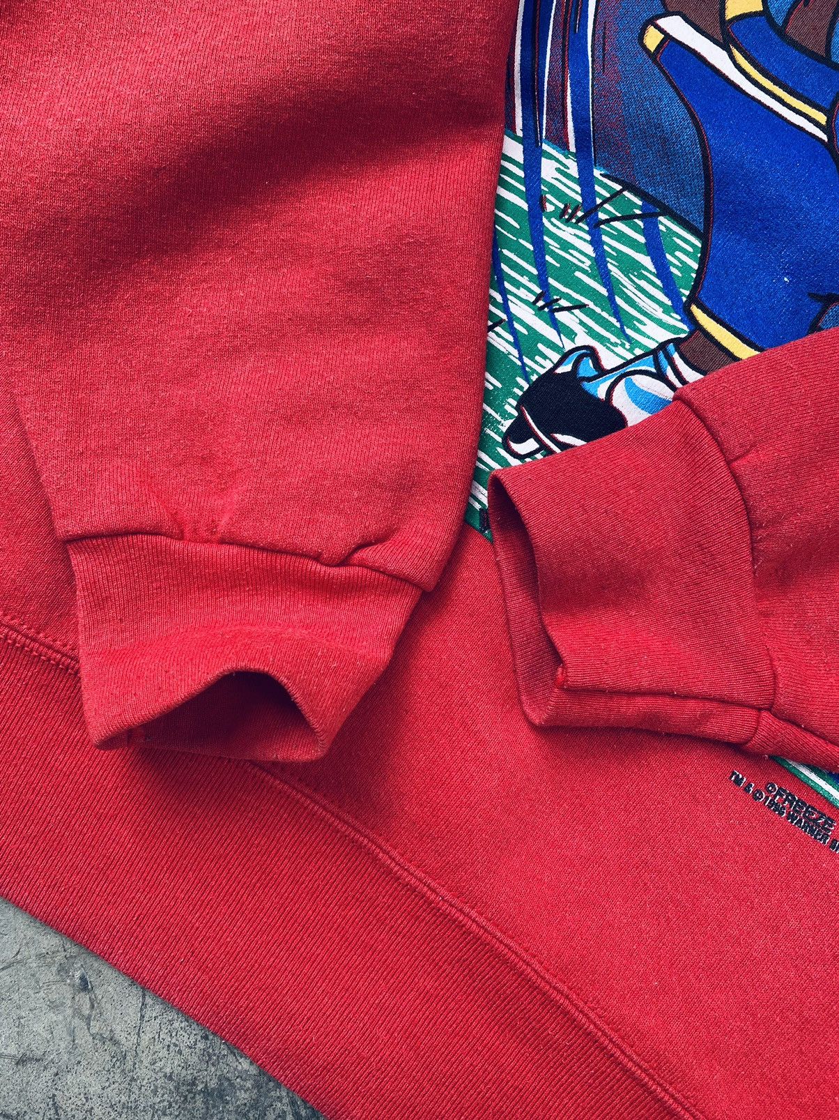 Vintage Vintage 90s Freeze Warner Bros Sweatshirt Size US S / EU 44-46 / 1 - 18 Thumbnail