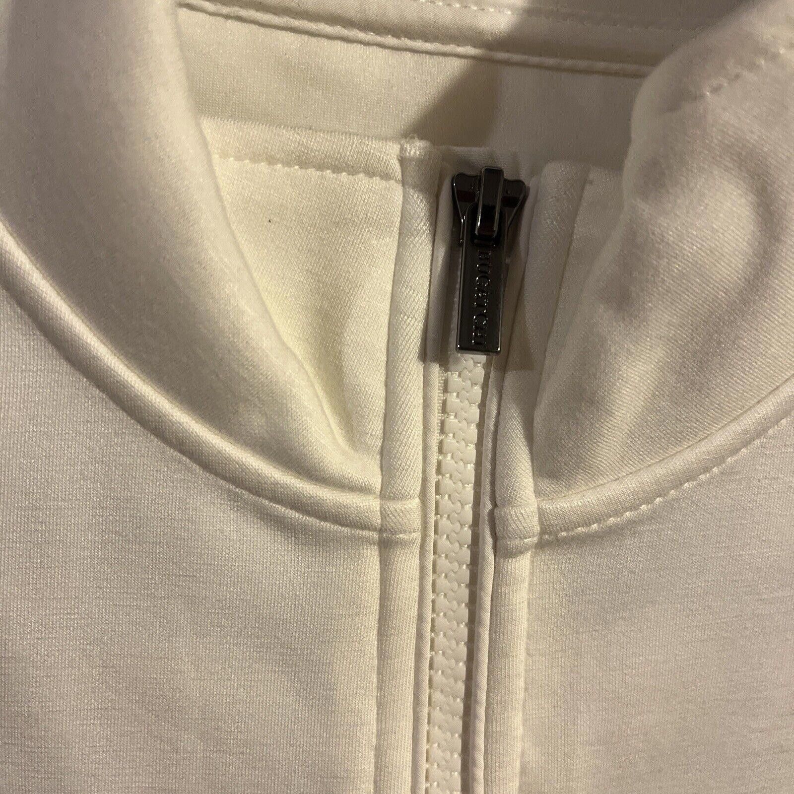 BUGATCHI Bugatchi Pullover Quarter Zip Sweater Small White Size US S / EU 44-46 / 1 - 2 Thumbnail