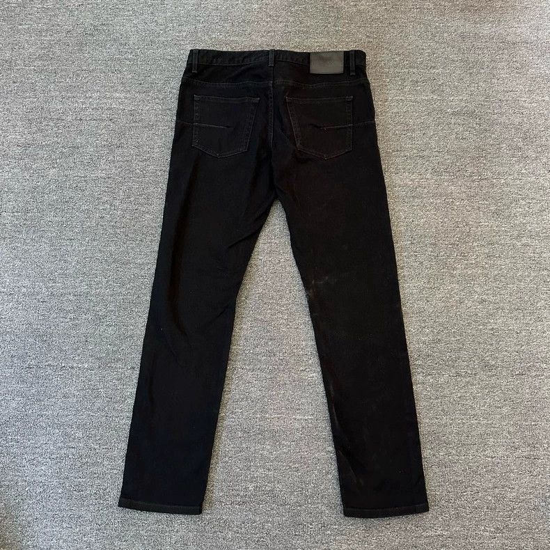Dior DIOR Black Straight Leg Denim Pants for Men-2505 Size US 31 - 2 Thumbnail