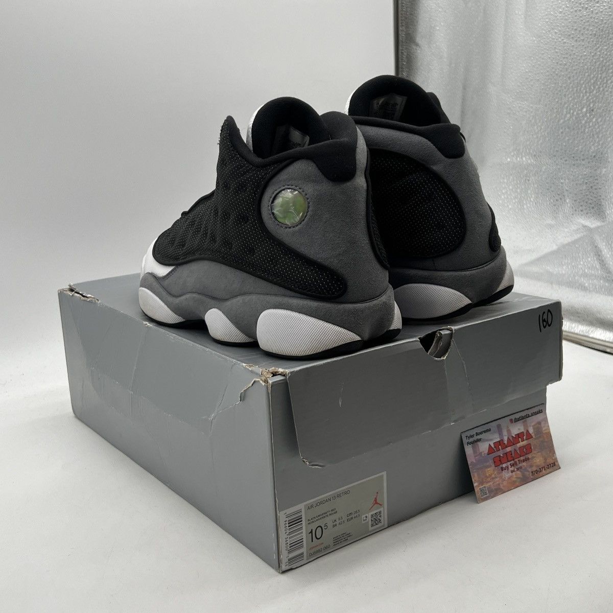 Jordan Brand Air Jordan 13 Black Flint Size US 10.5 / EU 43-44 - 4 Thumbnail