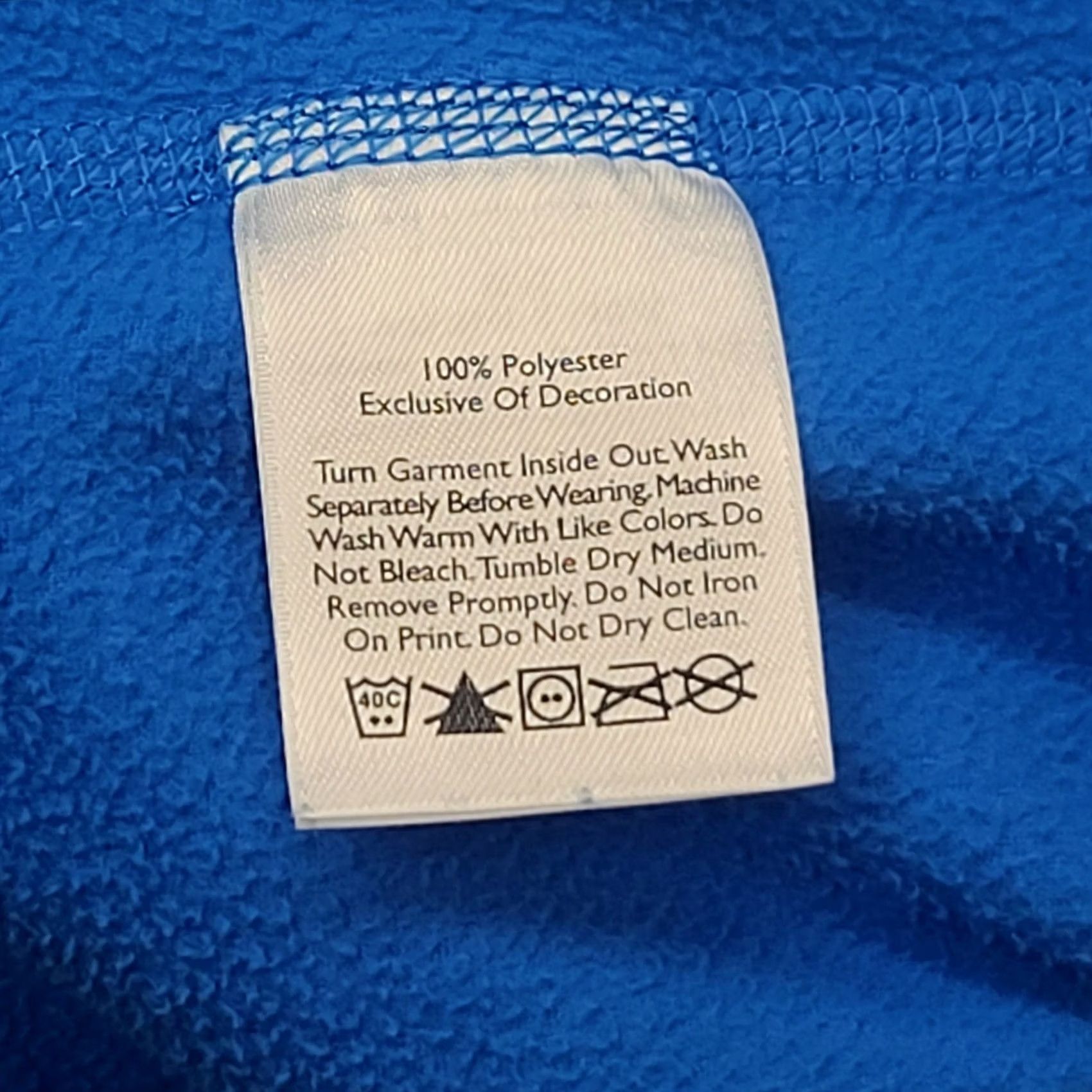 Eddie Bauer Eddie Bauer First Ascent Micro Fleece Jacket Mens 2XL Regular Fit Blue Mid-Length Zip Pockets Logo Zipper Outdoors Size US XXL / EU 58 / 5 - 7 Thumbnail