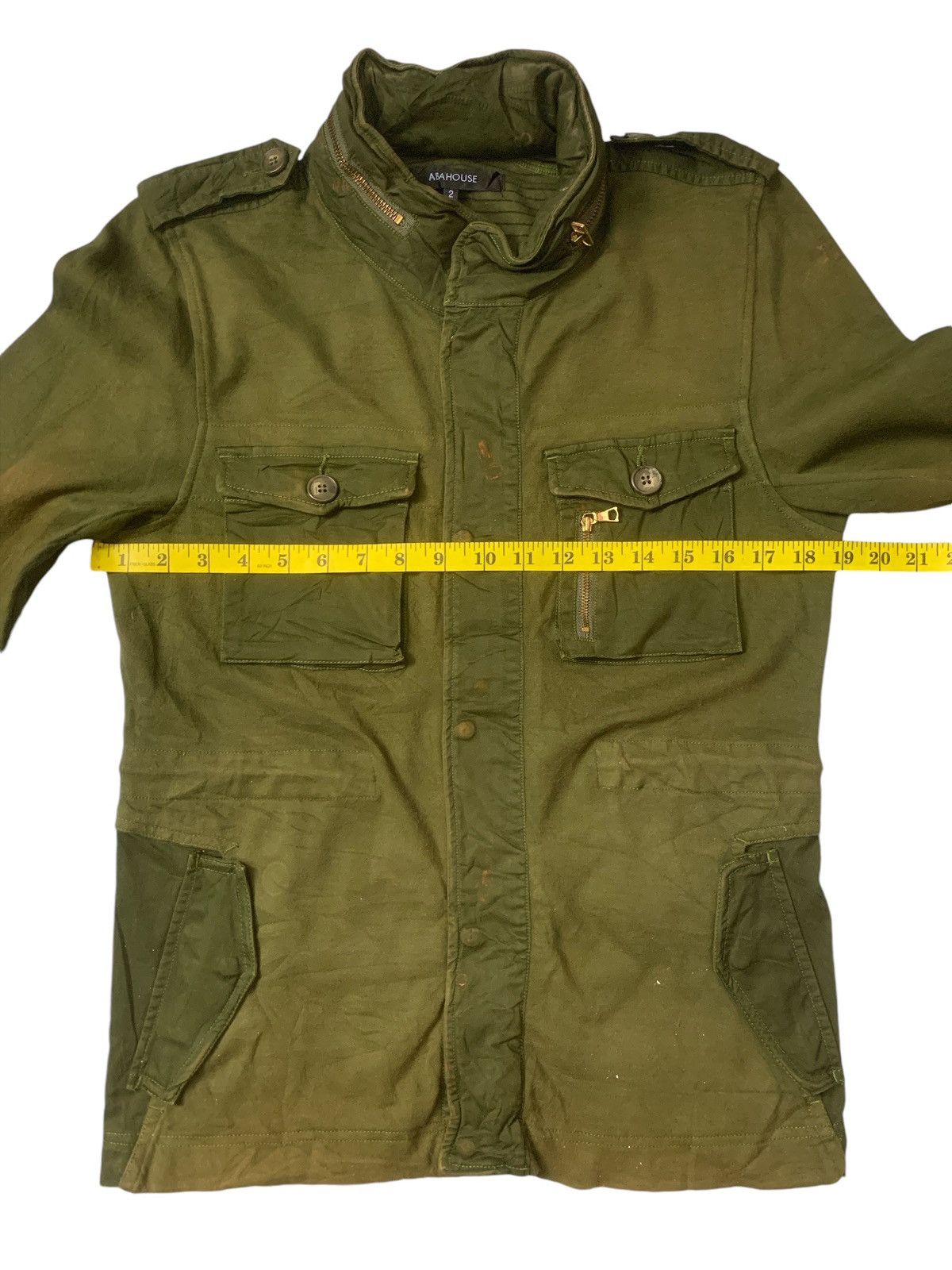 ABAHOUSE × Japanese Brand Rare Design Abahouse Military Jackets Size M / US 6-8 / IT 42-44 - 10 Thumbnail