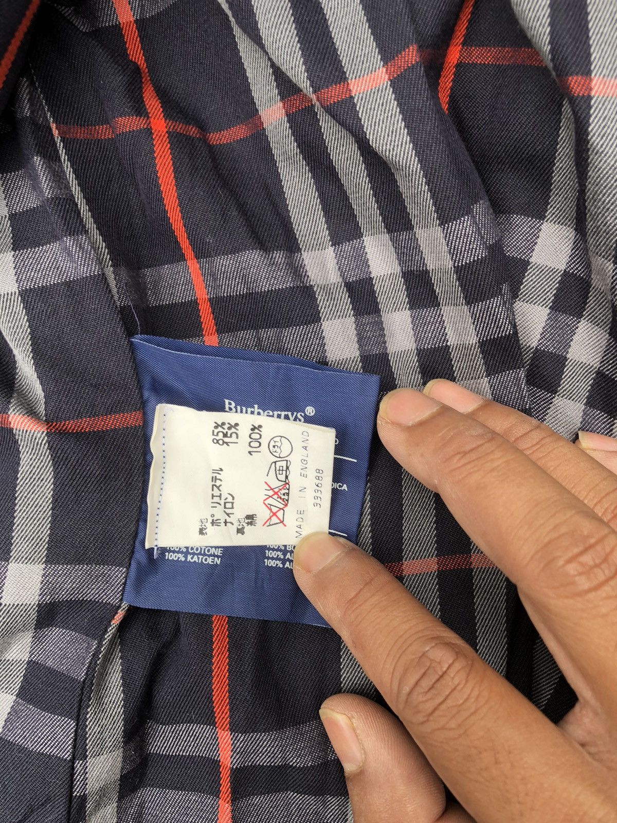 Burberry Burberry Nova Check Trenchcoat Size L / US 10 / IT 46 - 9 Thumbnail