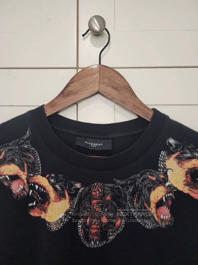 Givenchy Givenchy Classic Neckline Dog Head Print Round Neck Short Size US M / EU 48-50 / 2 - 4 Thumbnail