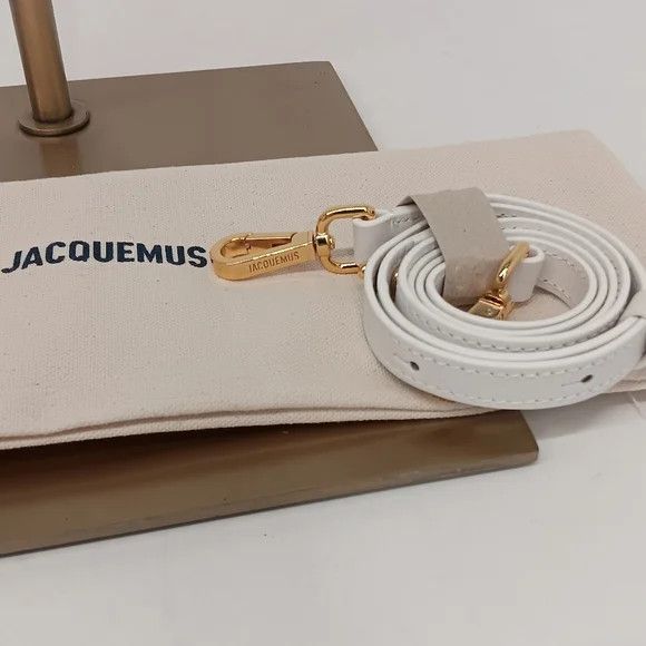 Jacquemus Jacquemus Le Chiquito Moyen Top-Handle Leather Bag - White Size ONE SIZE - 13 Thumbnail