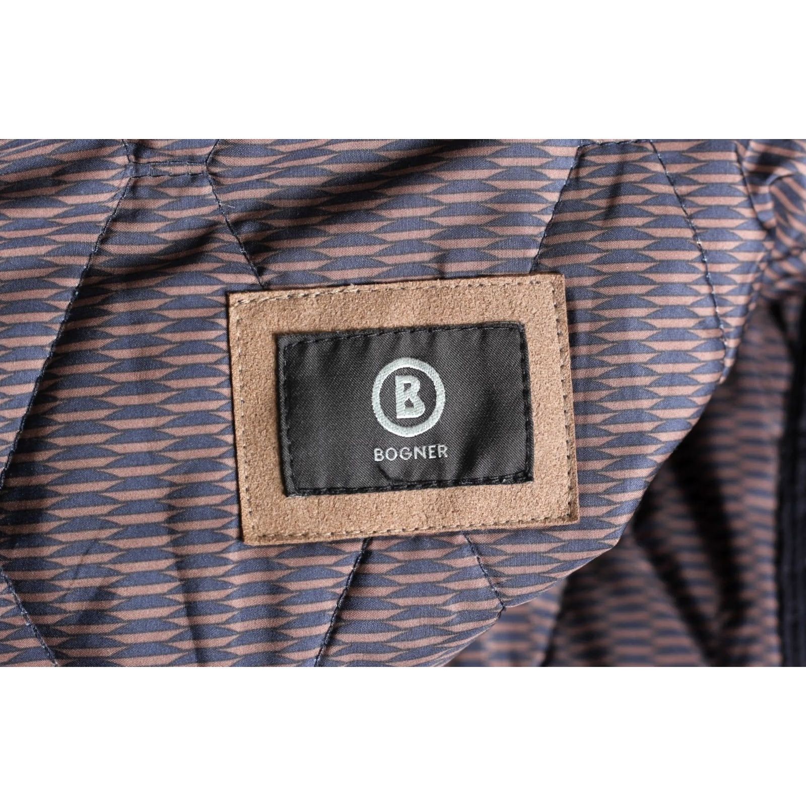 Bogner BOGNER Quilted Jacket Men Size EU 50 US 40 Classic Fit MJ6201 Color Blue Size US M / EU 48-50 / 2 - 7 Thumbnail
