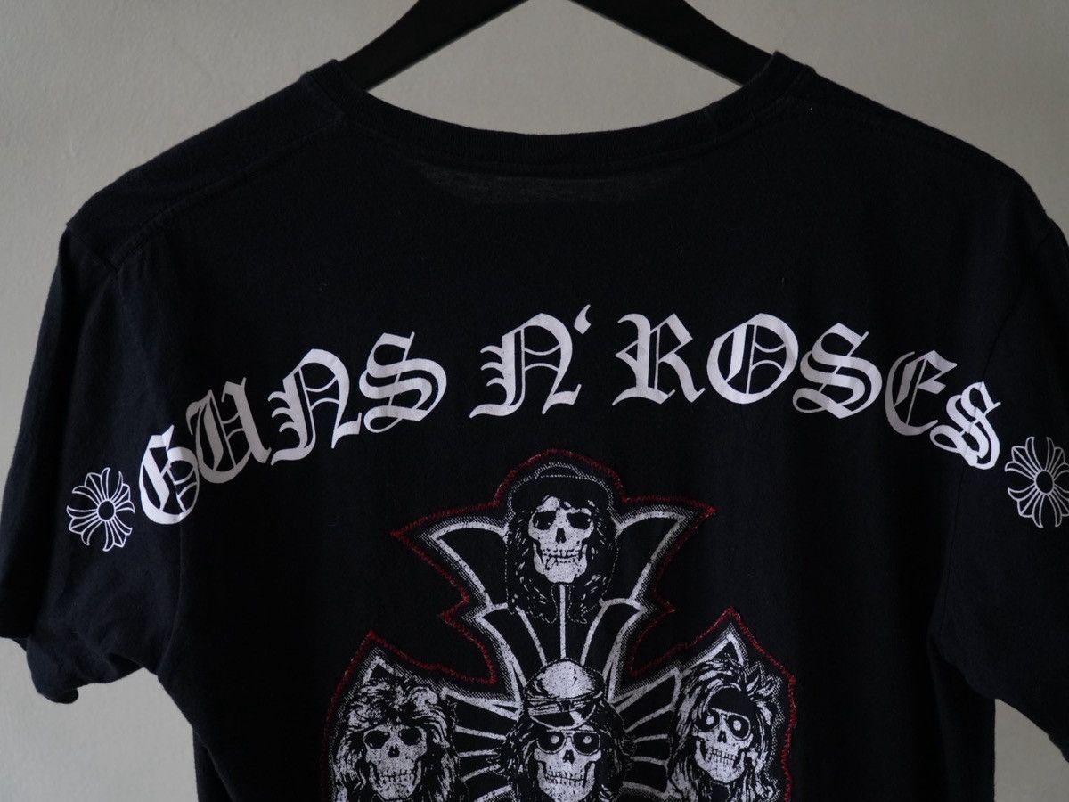 Chrome Hearts RARE Chrome Hearts - Guns n Roses Cross tee Size US M / EU 48-50 / 2 - 8 Thumbnail