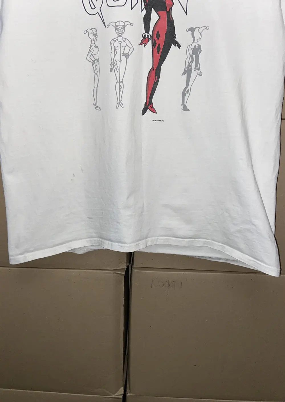 DC Comics RARE VINTAGE 1996 HARLEY QUINN DC TEE T SHIRT COMICS PROMO Size US L / EU 52-54 / 3 - 10 Thumbnail