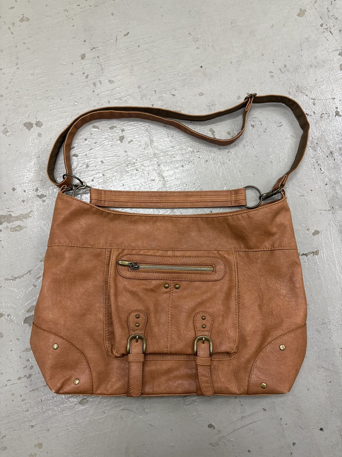 Leather Lango Japan City Bag Leather Diesel Style Size ONE SIZE - 3 Thumbnail