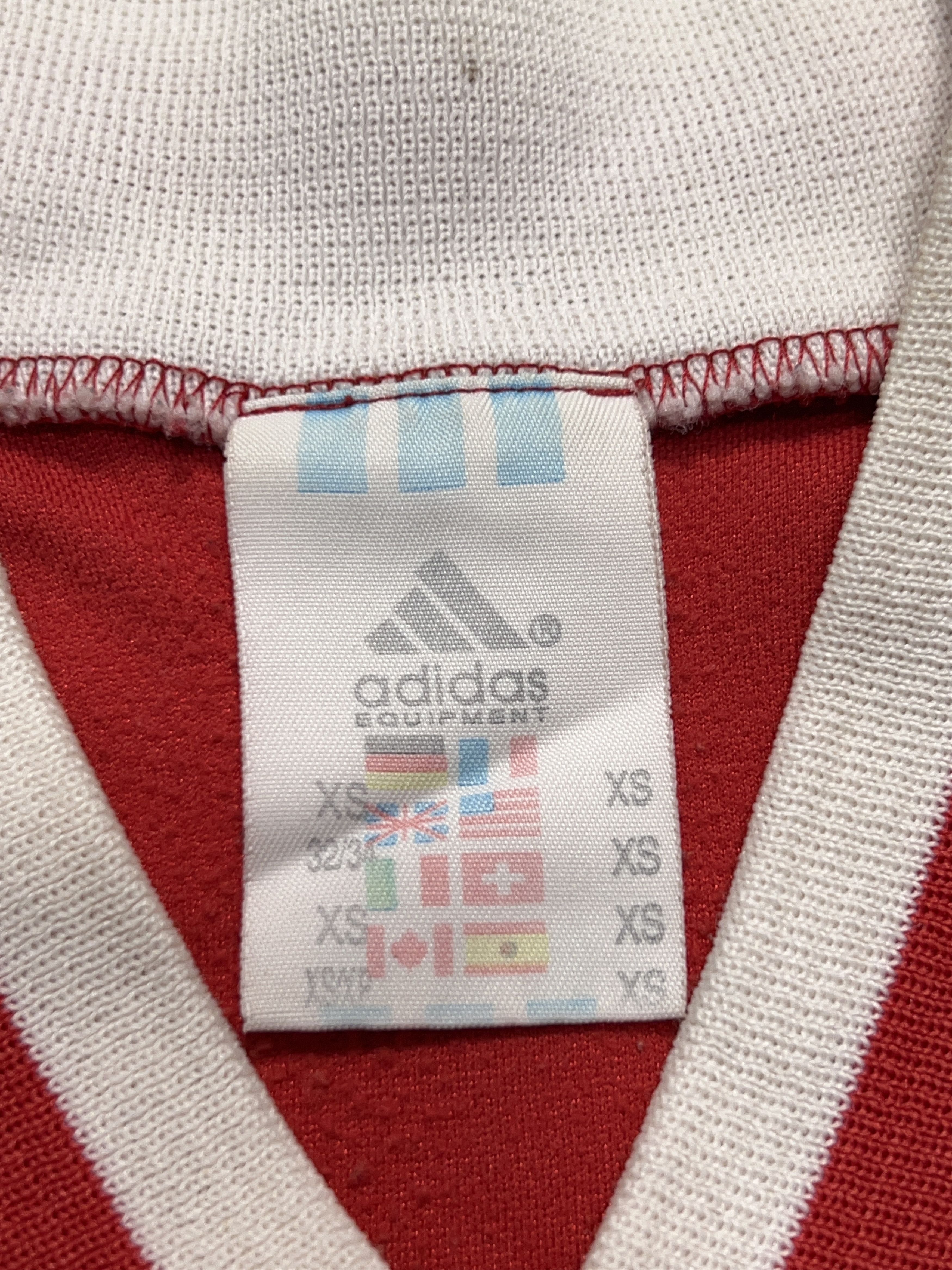 Adidas FC Kaiserslautern 1994 1995 Football Soccer Shirt Jersey Size US XS / EU 42 / 0 - 2 Thumbnail