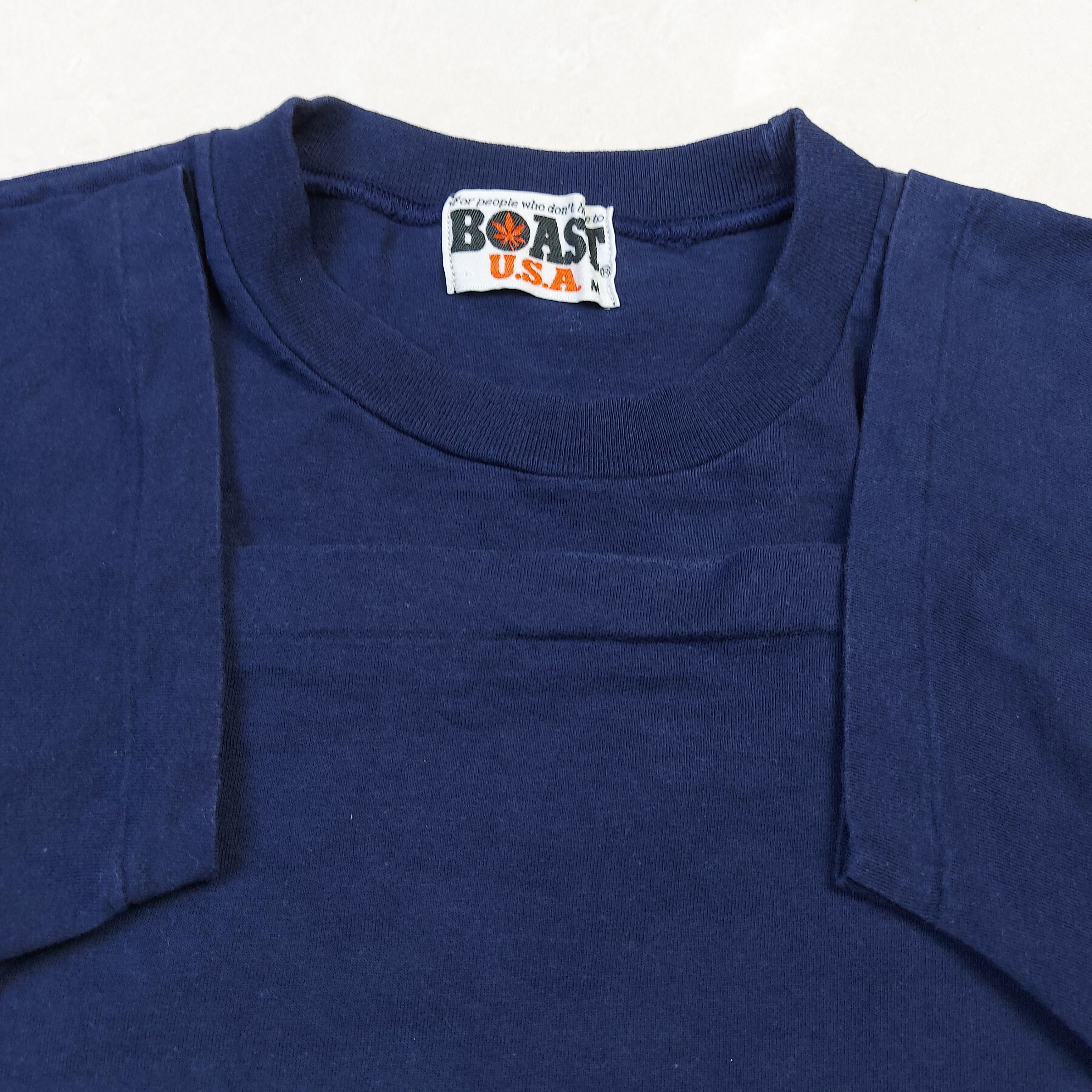 Boast Vintage 90s Boast USA Parody Apple Think Different TEE Size US M / EU 48-50 / 2 - 7 Thumbnail
