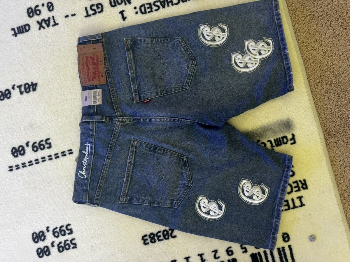 Other ChrisSmokes Money jean shorts Size US 32 / EU 48 - 4 Thumbnail