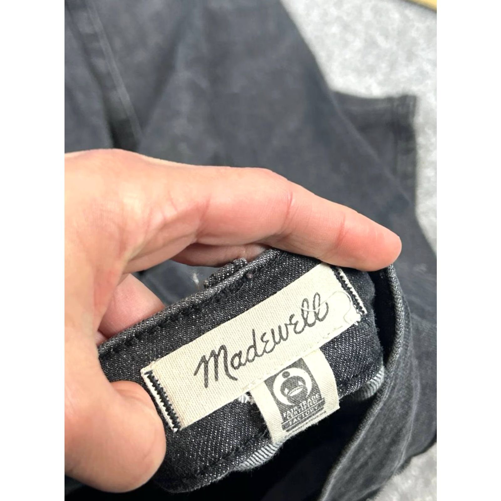 Madewell Madewell The Perfect Vintage Crop Jeans Women 26 Blue Denim Cotton Stretch Size 26" / US 2 / IT 38 - 7 Thumbnail
