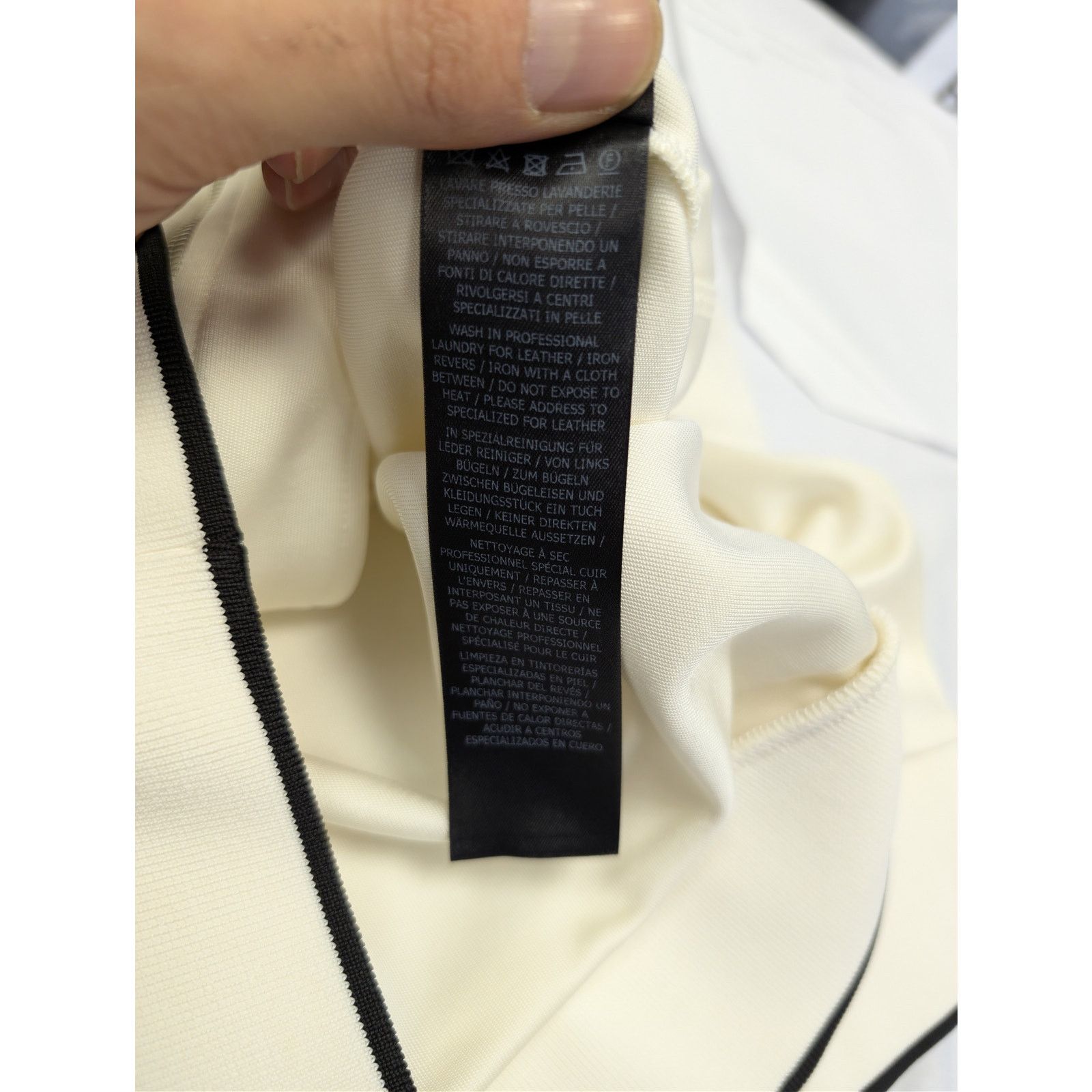 Tom Ford o1rshd1 Piping Detail Sports Jacket in Ivory Size US M / EU 48-50 / 2 - 20 Thumbnail