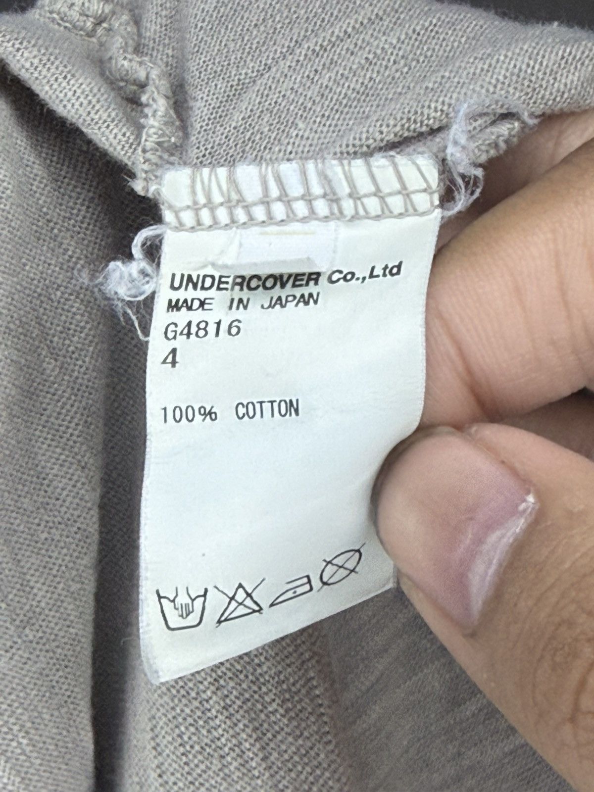 Undercover Undercover SS11 Wisconsin T-Shirt Size US XL / EU 56 / 4 - 5 Thumbnail