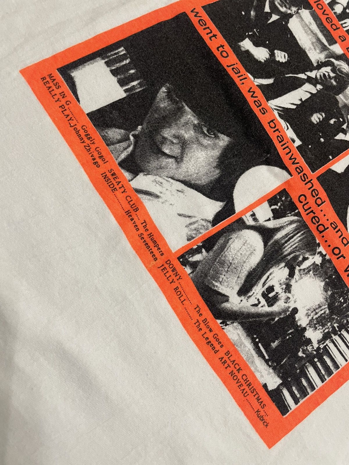 Vintage Vintage 90s A CLOCKWORK ORANGE by Stanley Kubrick T-shirt Size US XL / EU 56 / 4 - 7 Thumbnail