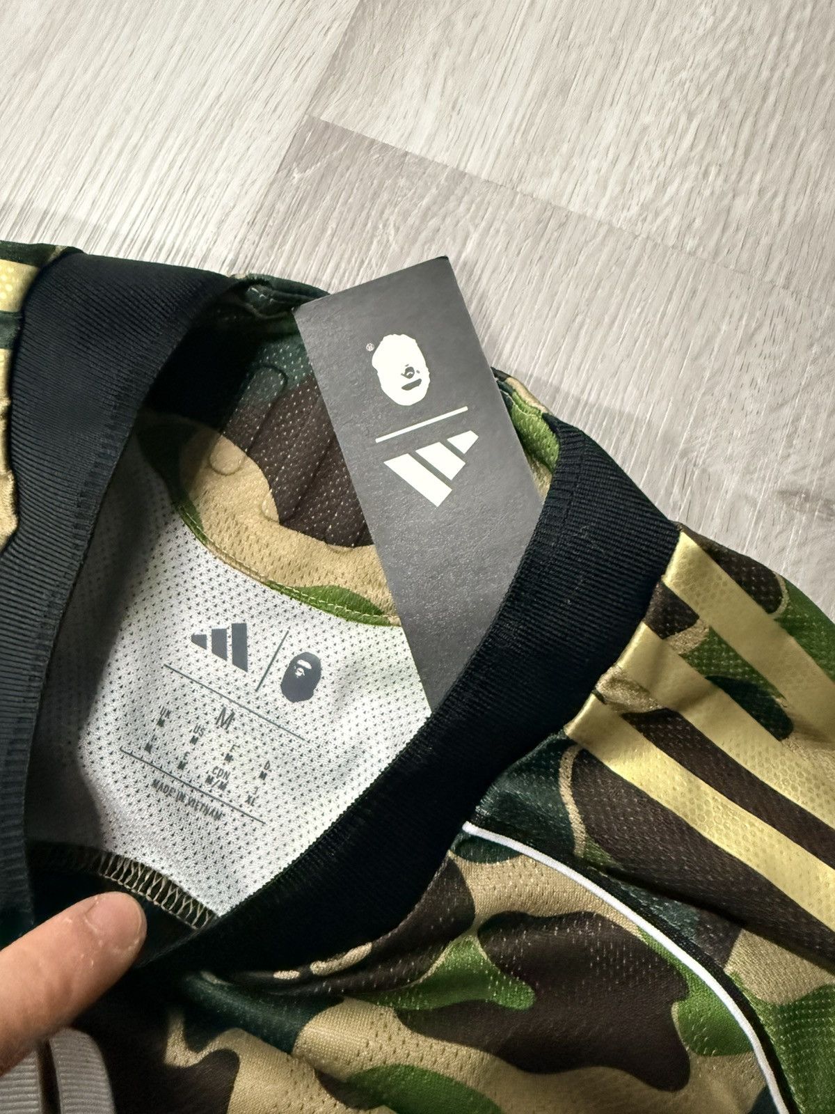 Bape Bape Soccer Jersey Size US XL / EU 56 / 4 - 4 Thumbnail
