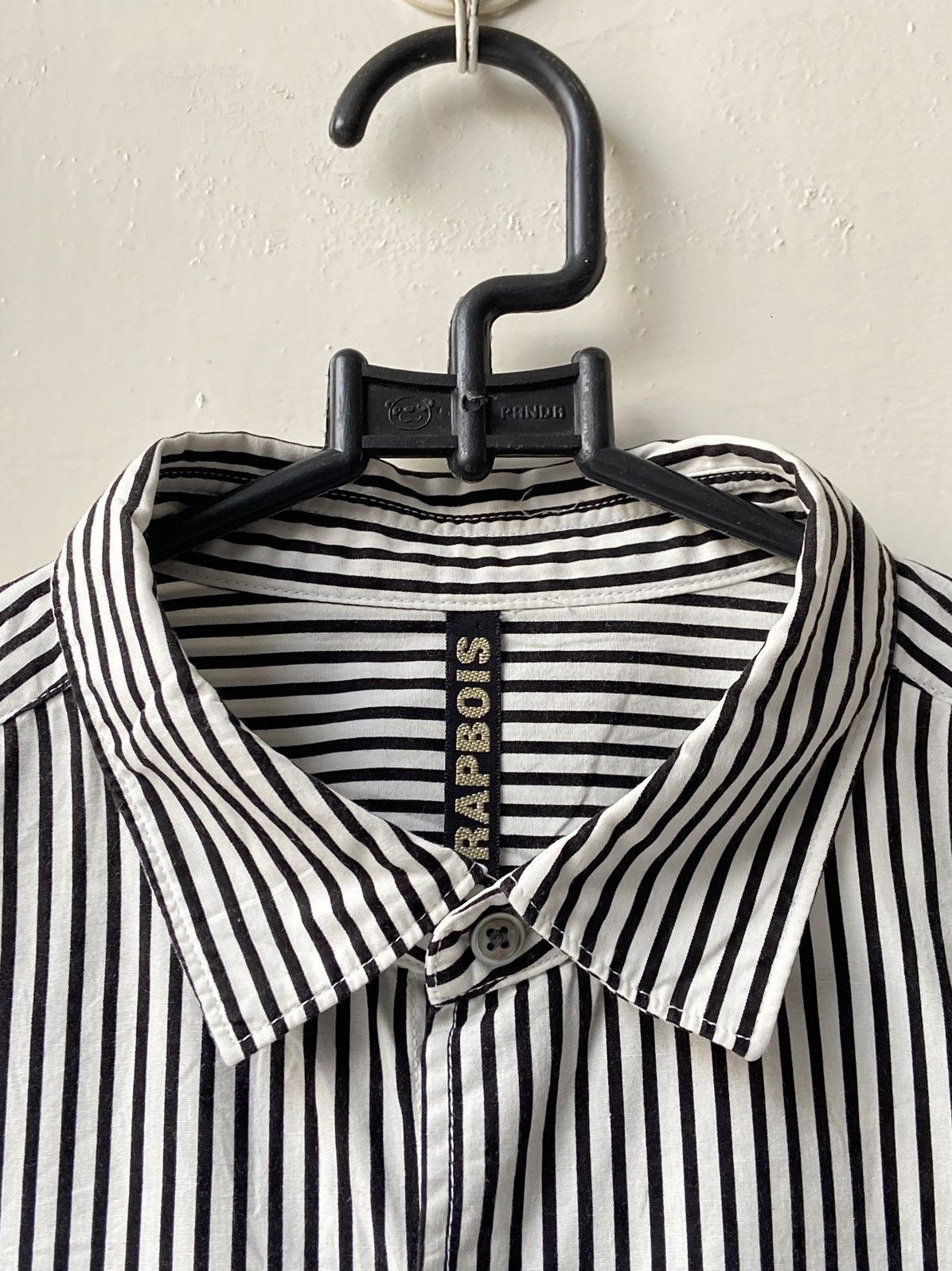 Frapbois × Issey Miyake × Japanese Brand FRAPBOIS Striped Shirt Size US S / EU 44-46 / 1 - 13 Thumbnail