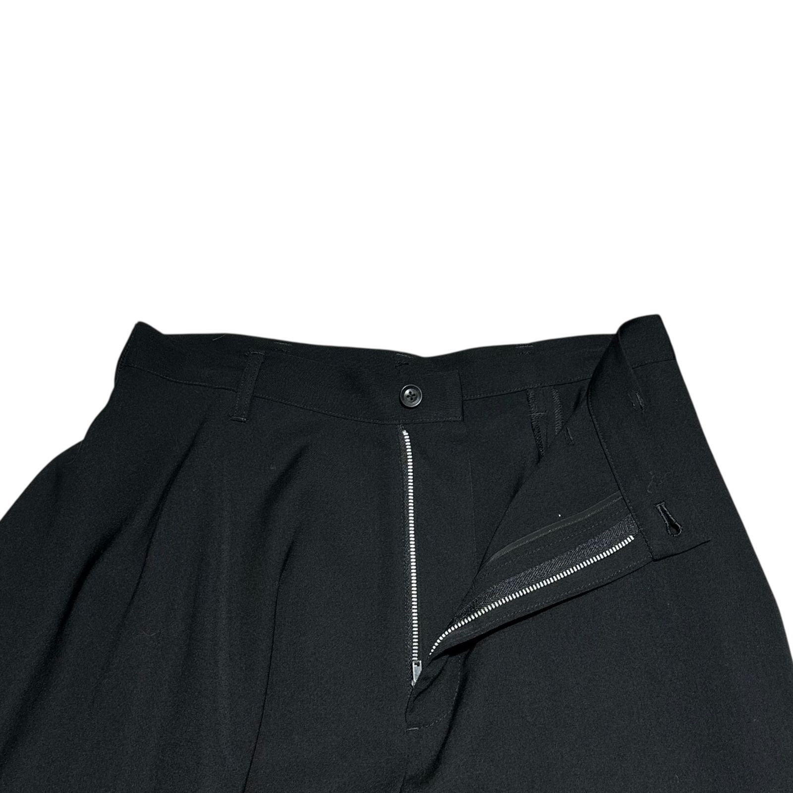 Yohji Yamamoto B Yohji Yamamoto - Zip Design Asymmetrical Pants Size US 32 / EU 48 - 8 Thumbnail