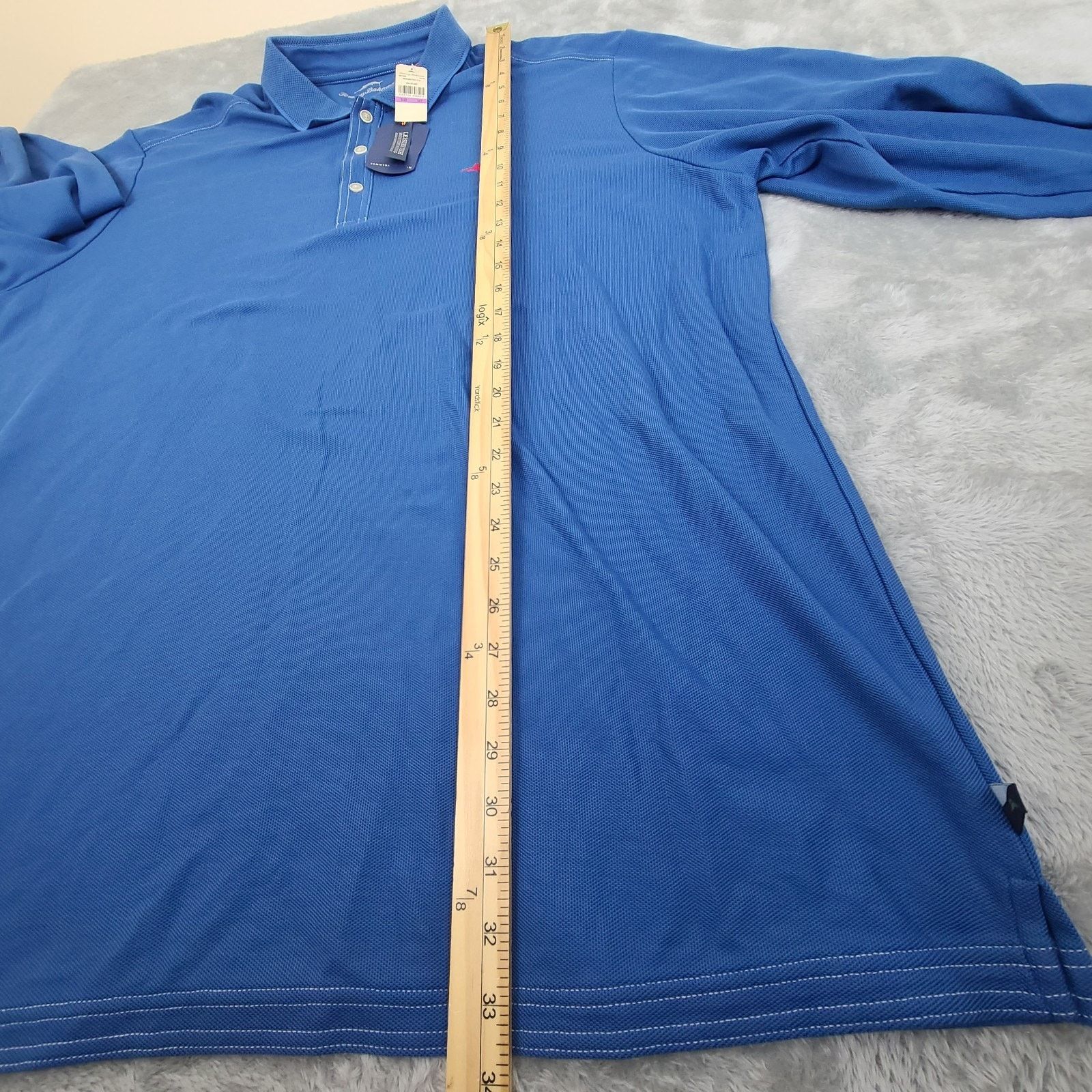 Tommy Bahama Tommy Bahama Long Sleeve Emfielder 2.0 Supima 2XT Blue NWT Size US XXL / EU 58 / 5 - 8 Thumbnail