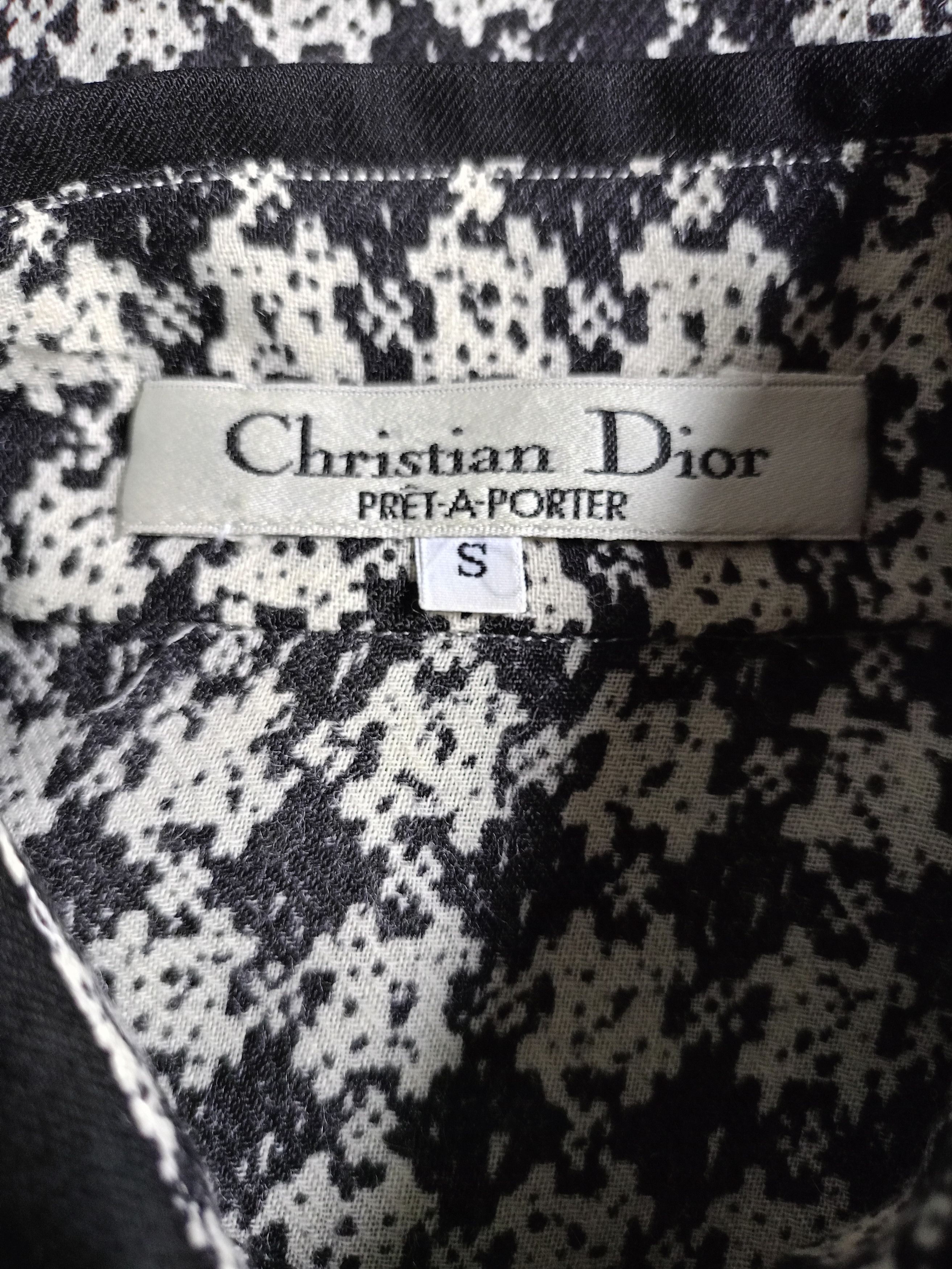 Christian Dior Monsieur Vintage Christian Dior Pret A Porter Button Blouse Size S / US 4 / IT 40 - 10 Thumbnail