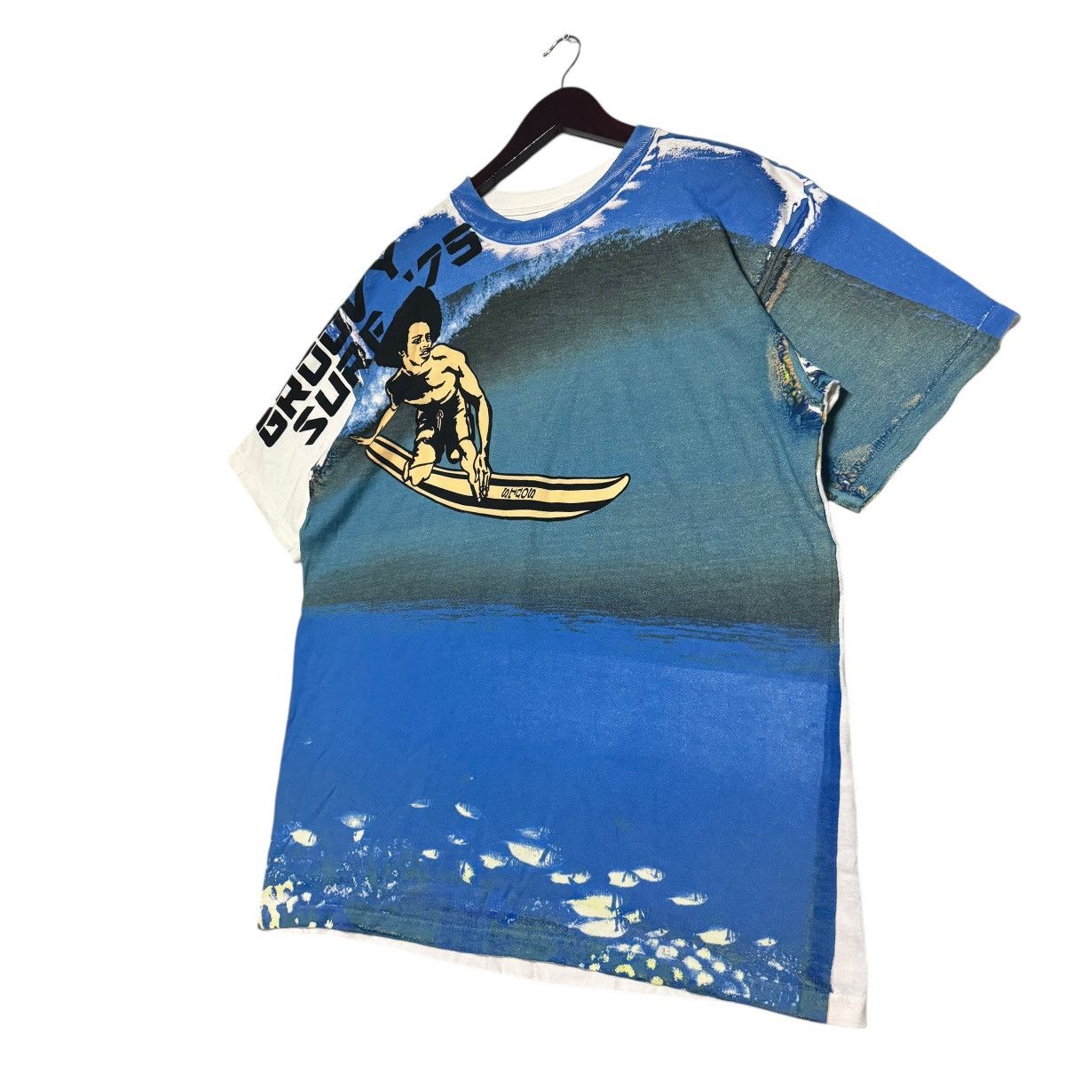 Vintage Vintage Y2K Groovy Surf 75 Soul Tee Shirt Size US XL / EU 56 / 4 - 2 Thumbnail