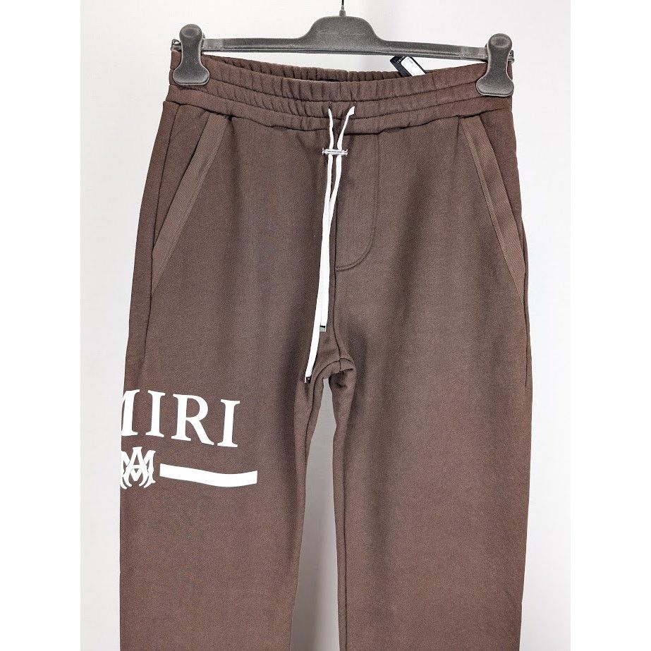 Amiri o1rshd1 Amiri MA Bar Sweatpants & Joggers in Brown Size US 32 / EU 48 - 3 Thumbnail
