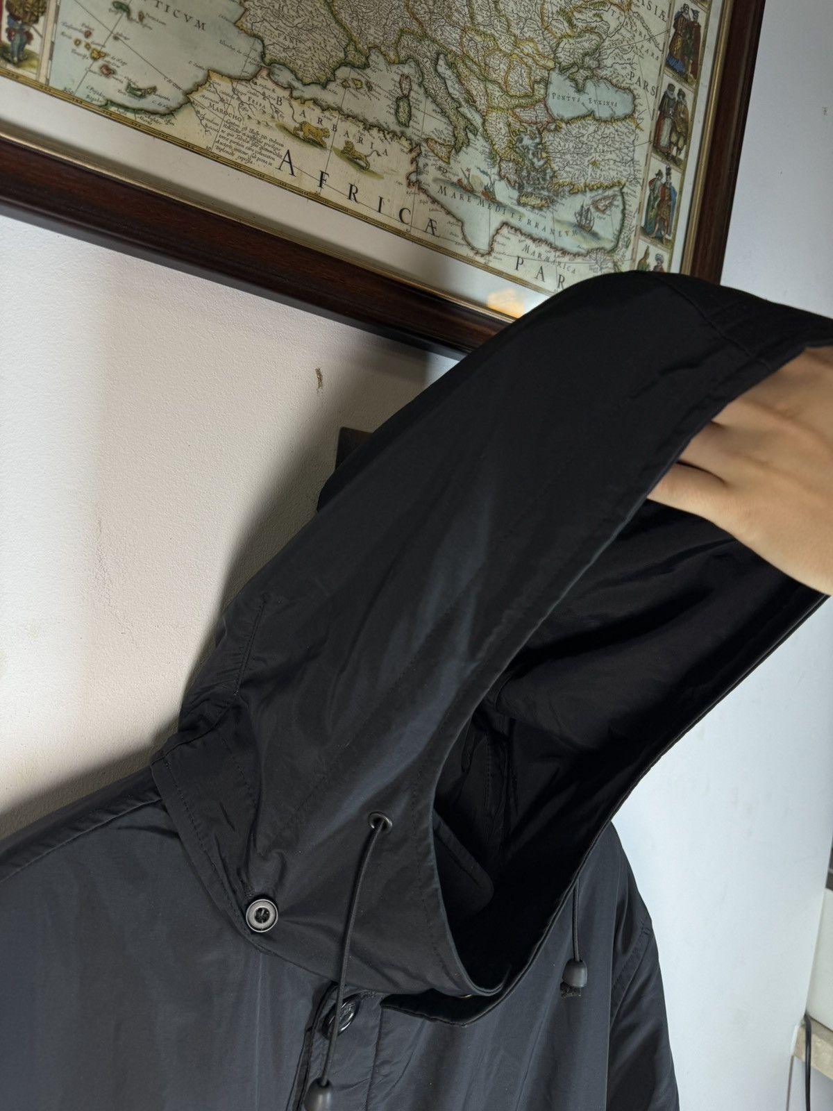 Yves Saint Laurent Winter Black YSL Jacket Parka Warm YSL Parka Size US XL / EU 56 / 4 - 19 Thumbnail