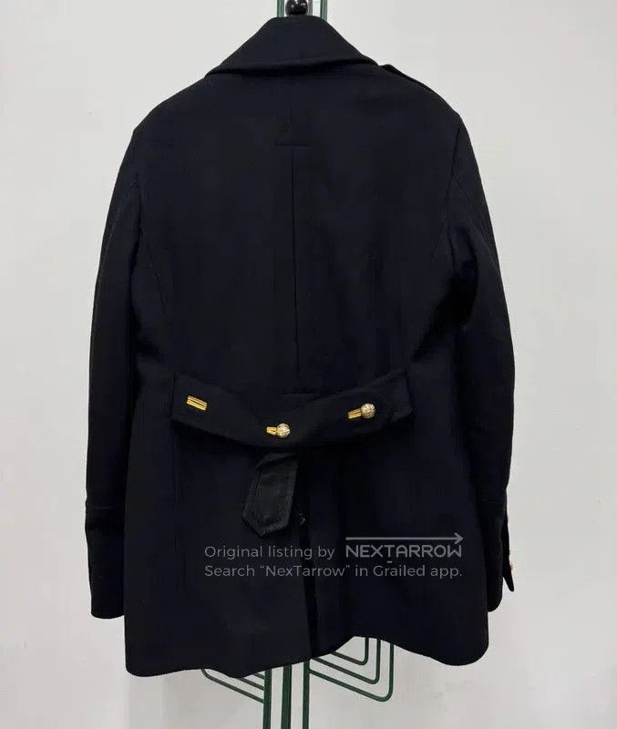 Burberry Burberry Black Double-Breasted Coat for Men. Size US S / EU 44-46 / 1 - 2 Thumbnail