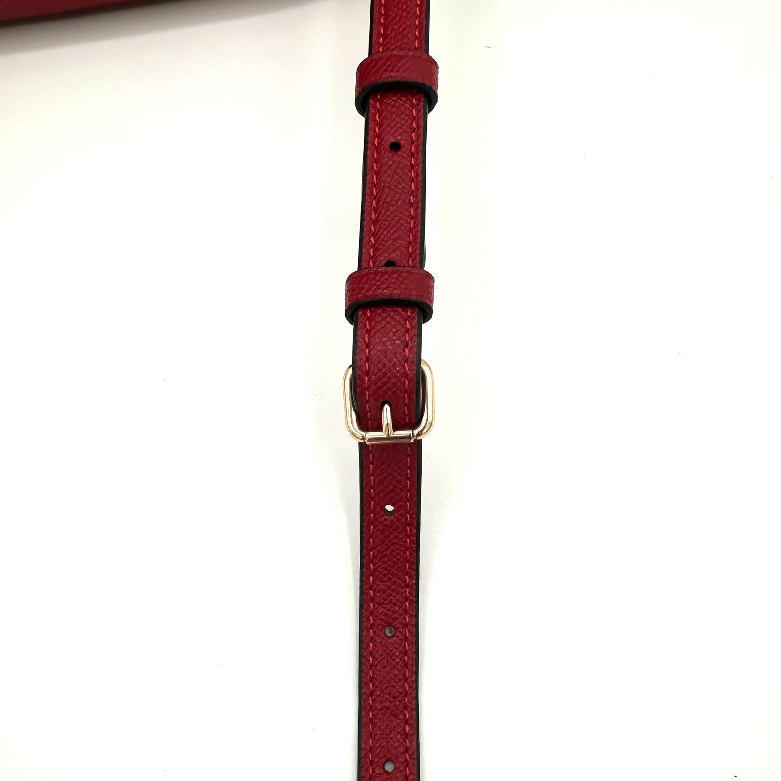 Coach Coach Mini Rowan File Bag Crossbody Purse Red Leather CE871 Size ONE SIZE - 5 Thumbnail
