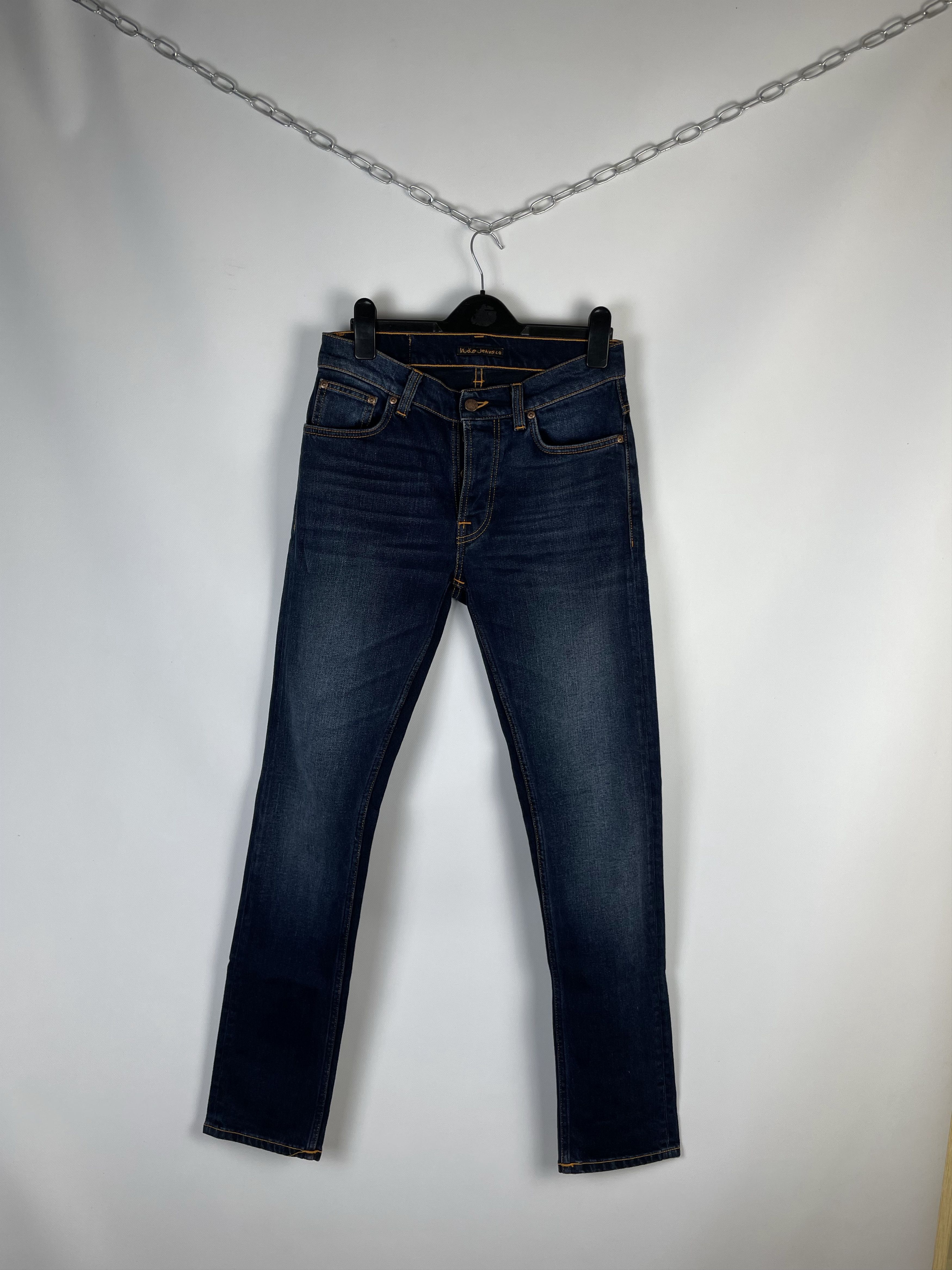 Japanese Brand Nudie Jeans Vintage Mens Denim Pants Size US 30 / EU 46 - 5 Thumbnail