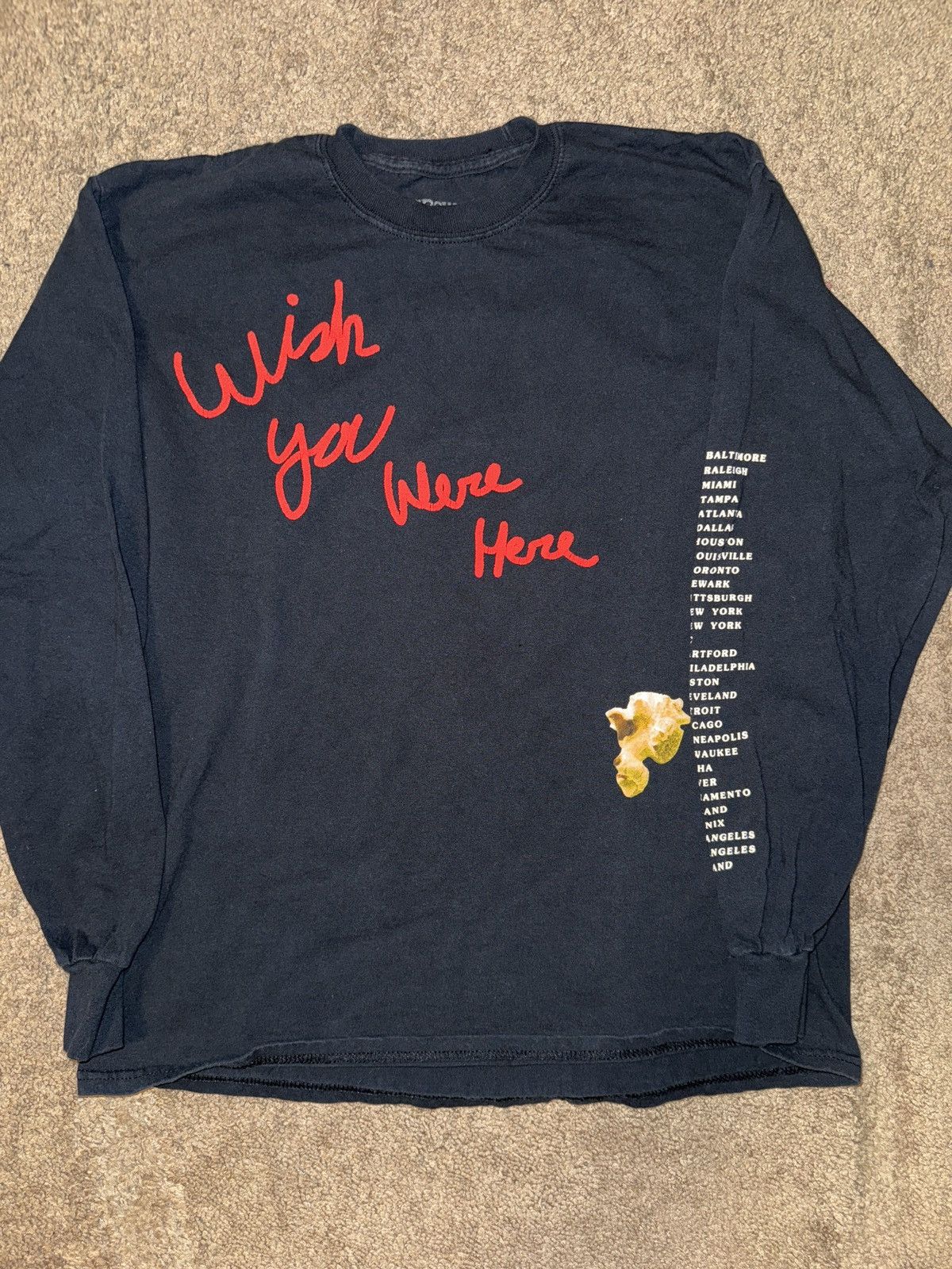 Travis Scott Travis Scott Astroworld long sleeve Size US M / EU 48-50 / 2 - 1 Thumbnail