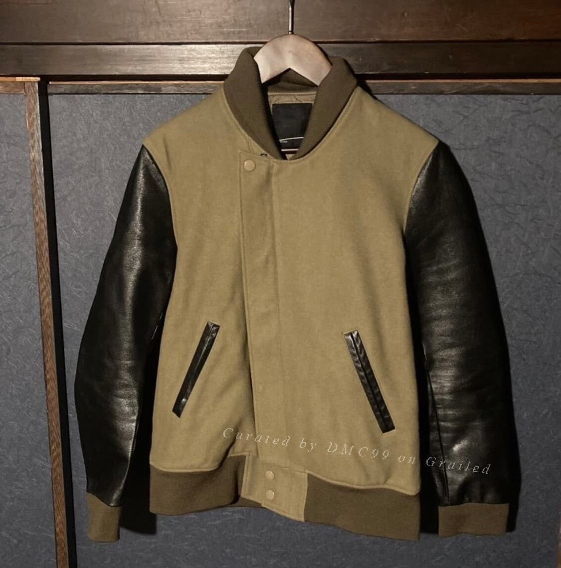 Lad Musician Lad Musician Vintage Wool Leather Jacket Size US XS / EU 42 / 0 - 1 Thumbnail