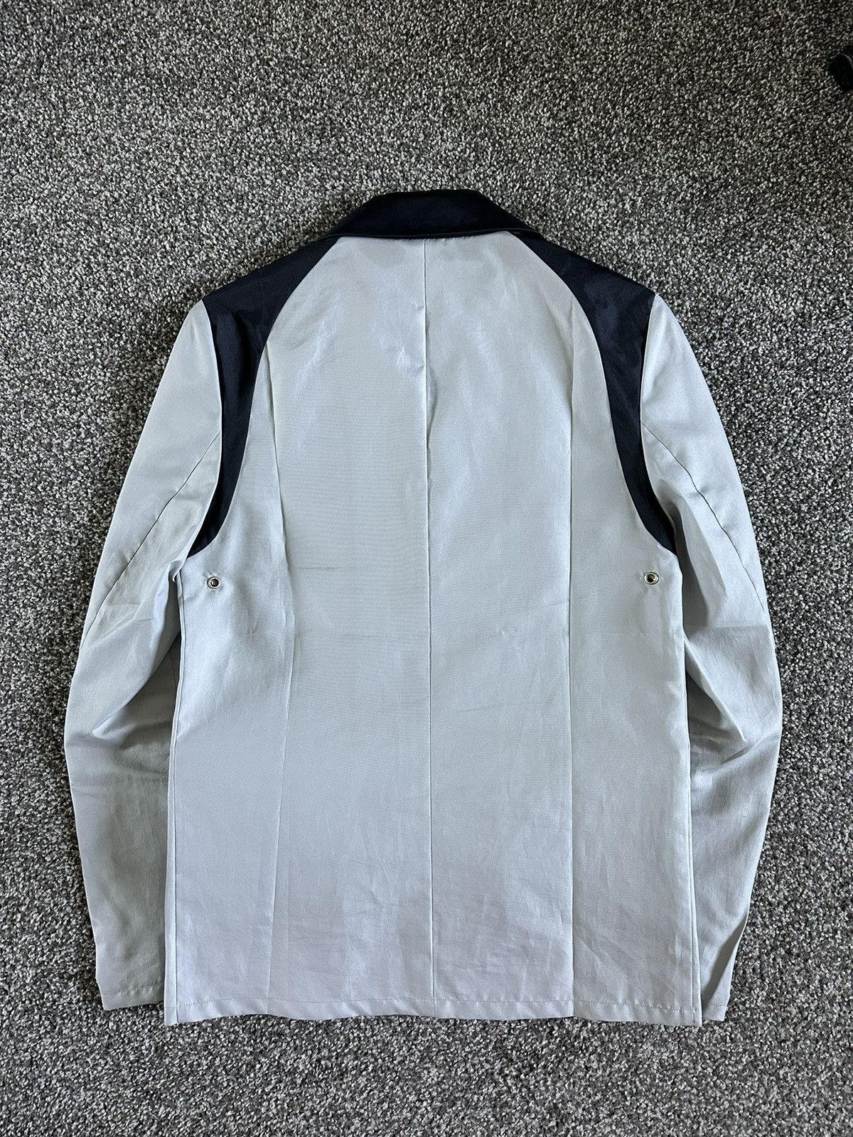 Miu Miu Miu Miu SS2000 Contrast Paneled Blazer Size US S / EU 44-46 / 1 - 5 Thumbnail